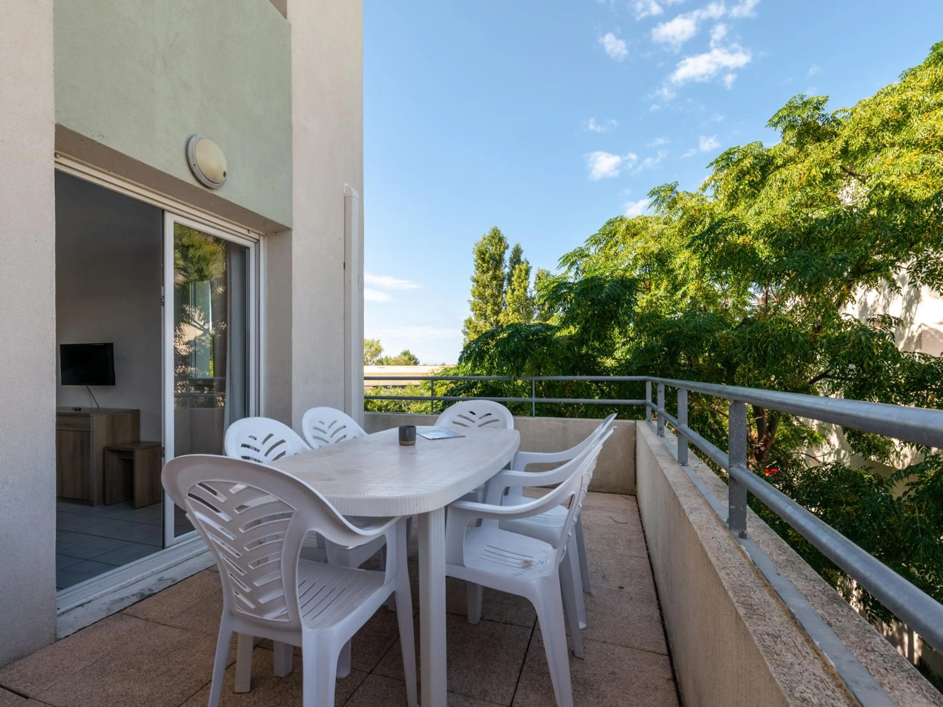Balcony/Terrace in Vacancéole - Résidence Cap Camargue
