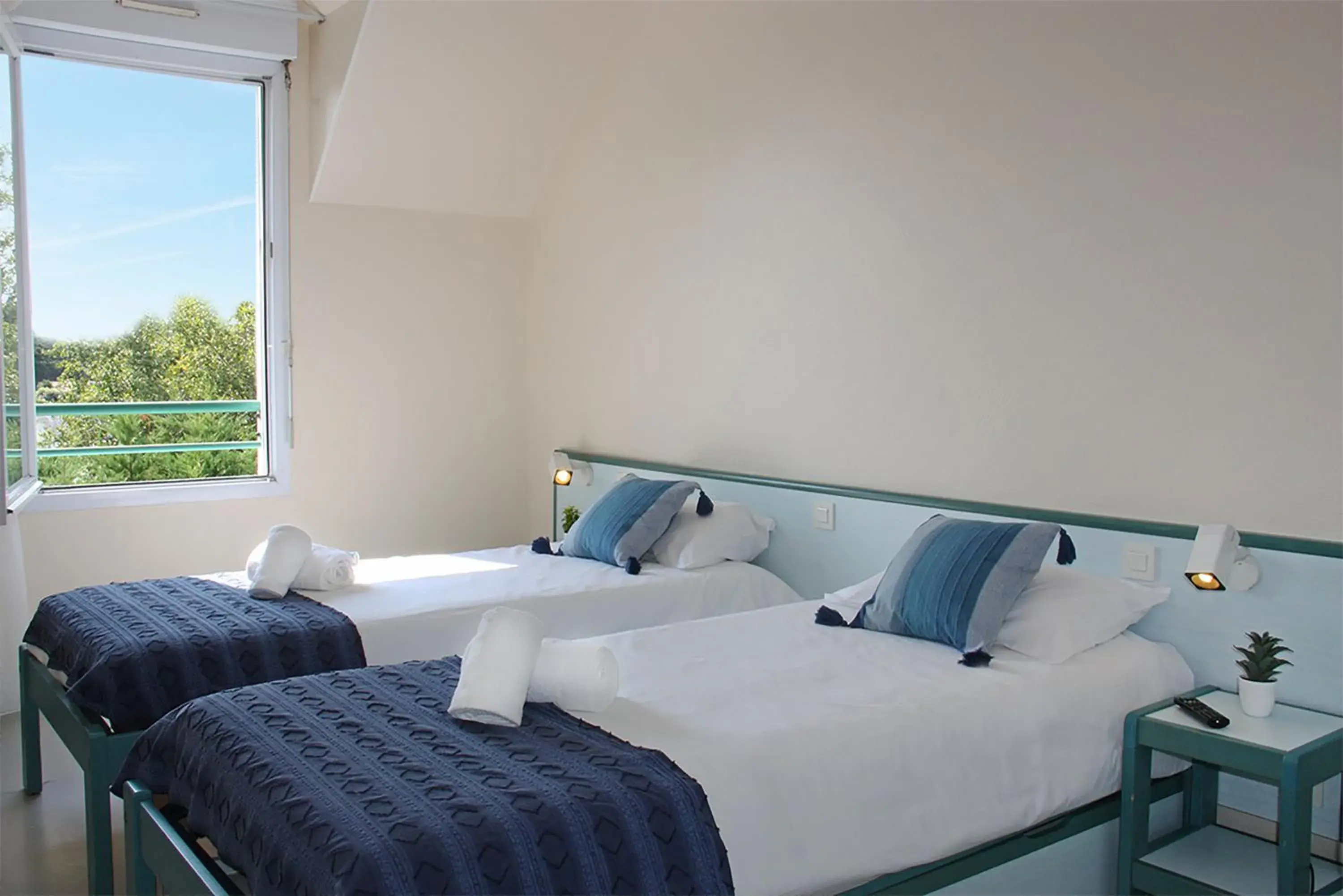 Twin Room in Azureva Club Pornichet Baie de La Baule Twin Room in Azureva Club Pornichet Baie de La Baule