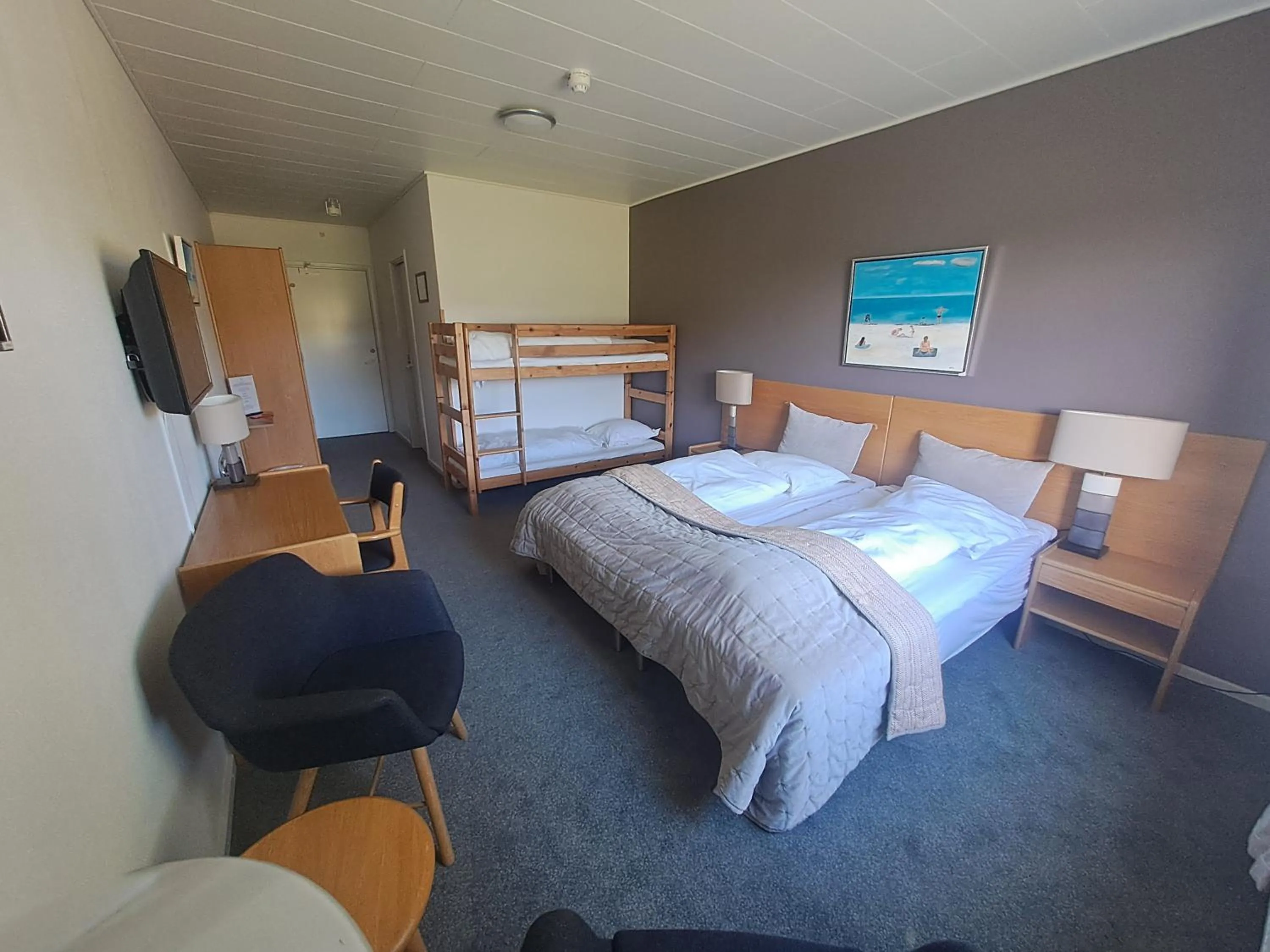 Bed in Møn Golf Resort - Hotel Præstekilde