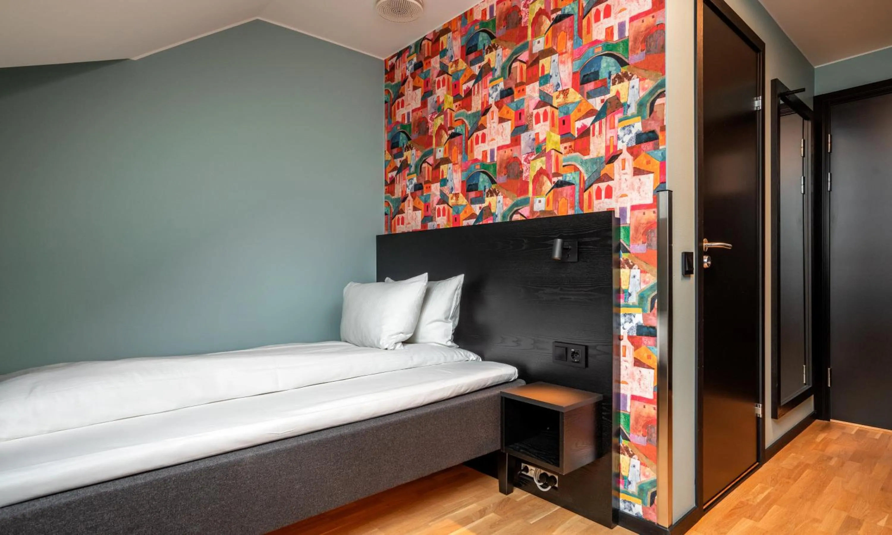 Bed in Thon Hotel Hammerfest