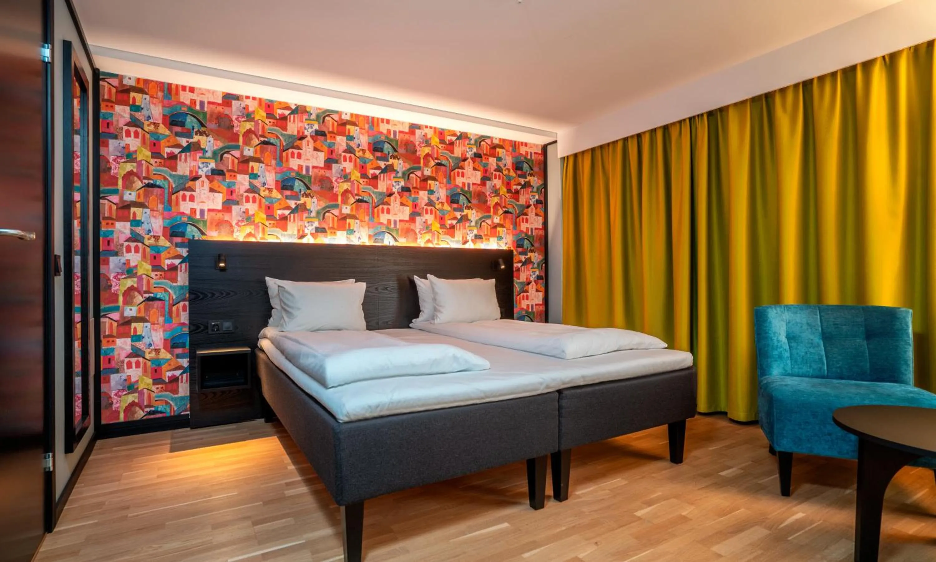 Bed in Thon Hotel Hammerfest