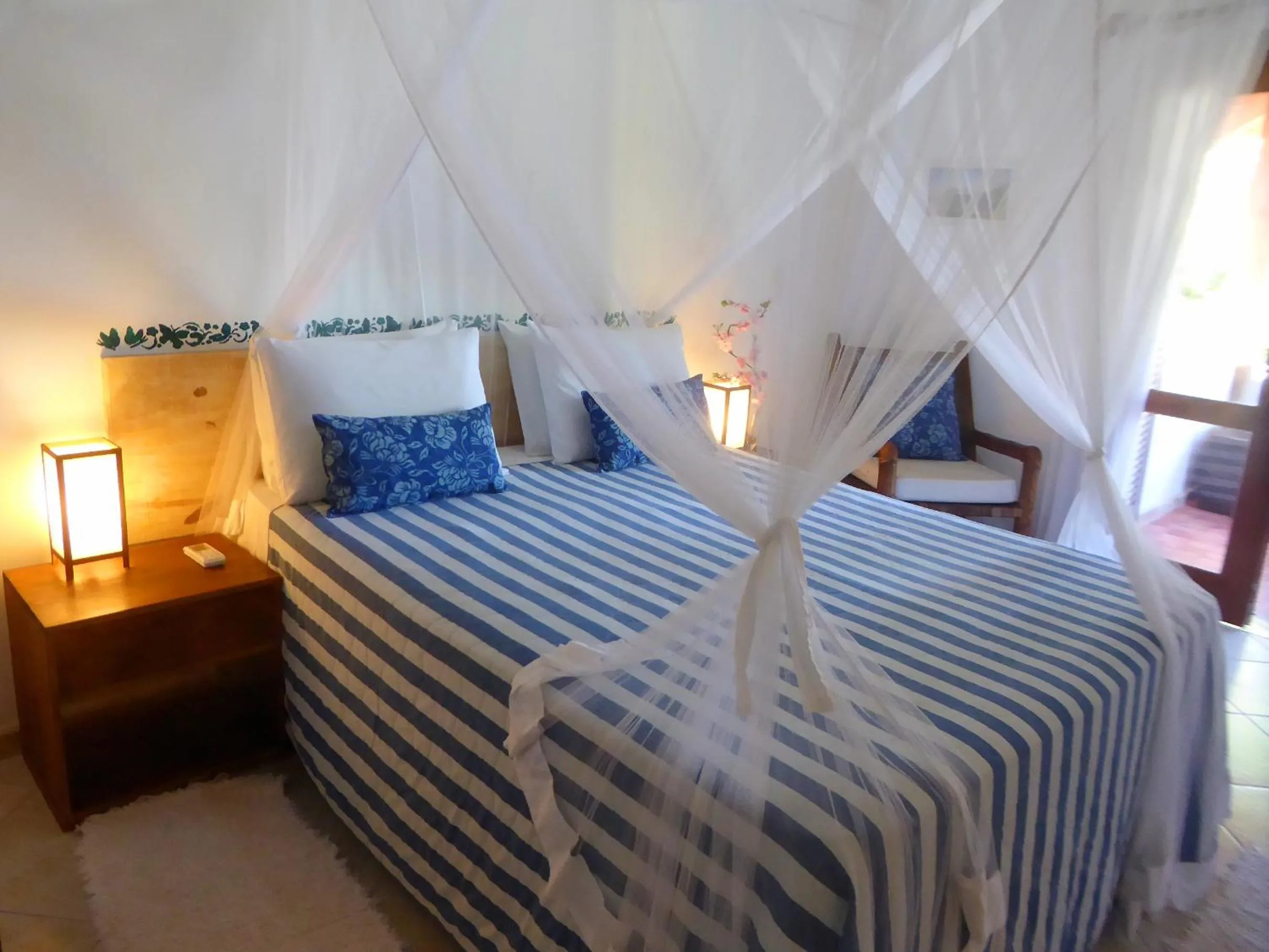 Bed in Ouro Sobre Azul Apart Hotel