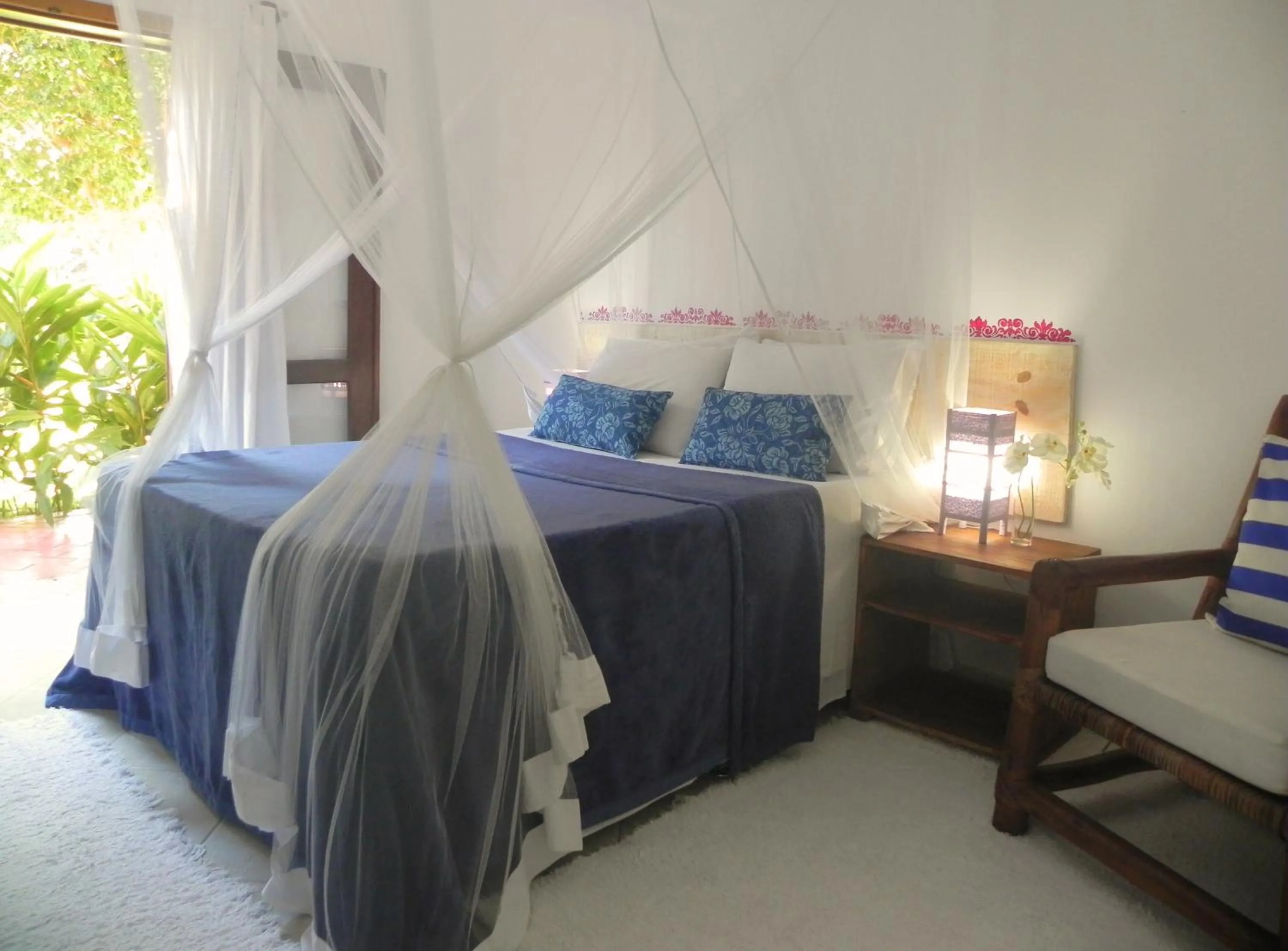 Bed in Ouro Sobre Azul Apart Hotel