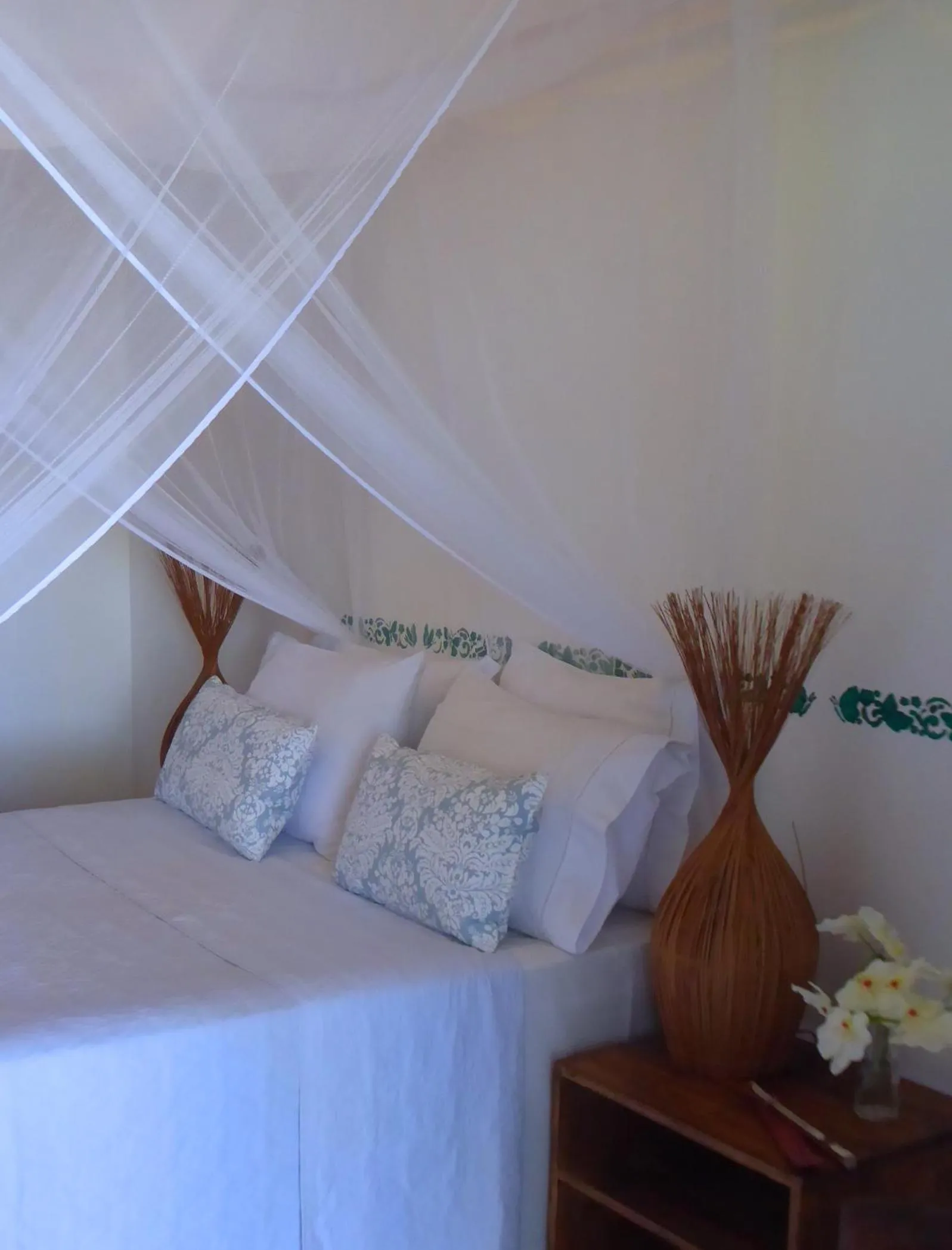 Bed in Ouro Sobre Azul Apart Hotel