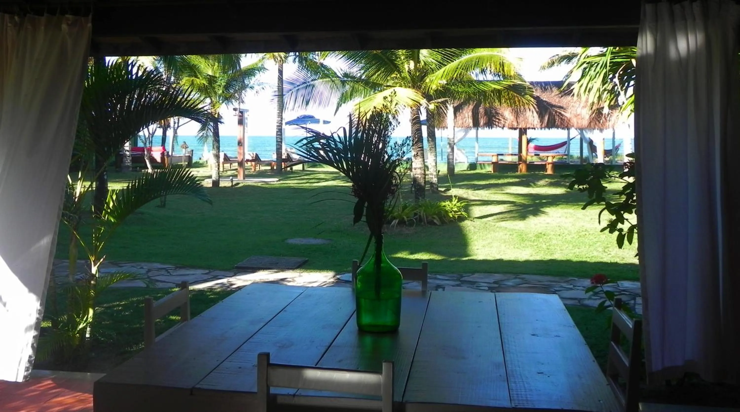 Balcony/Terrace in Ouro Sobre Azul Apart Hotel