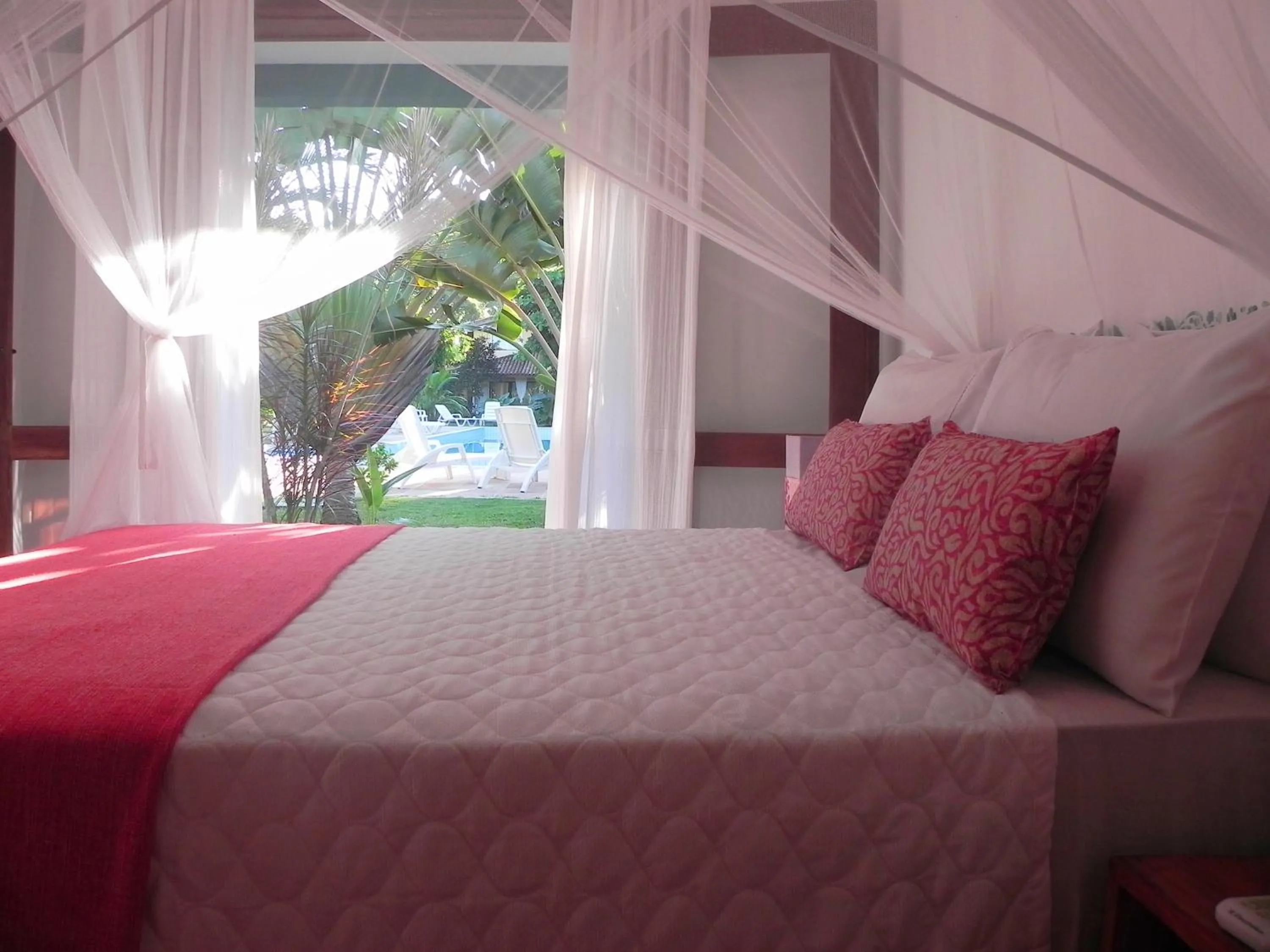 Bed in Ouro Sobre Azul Apart Hotel