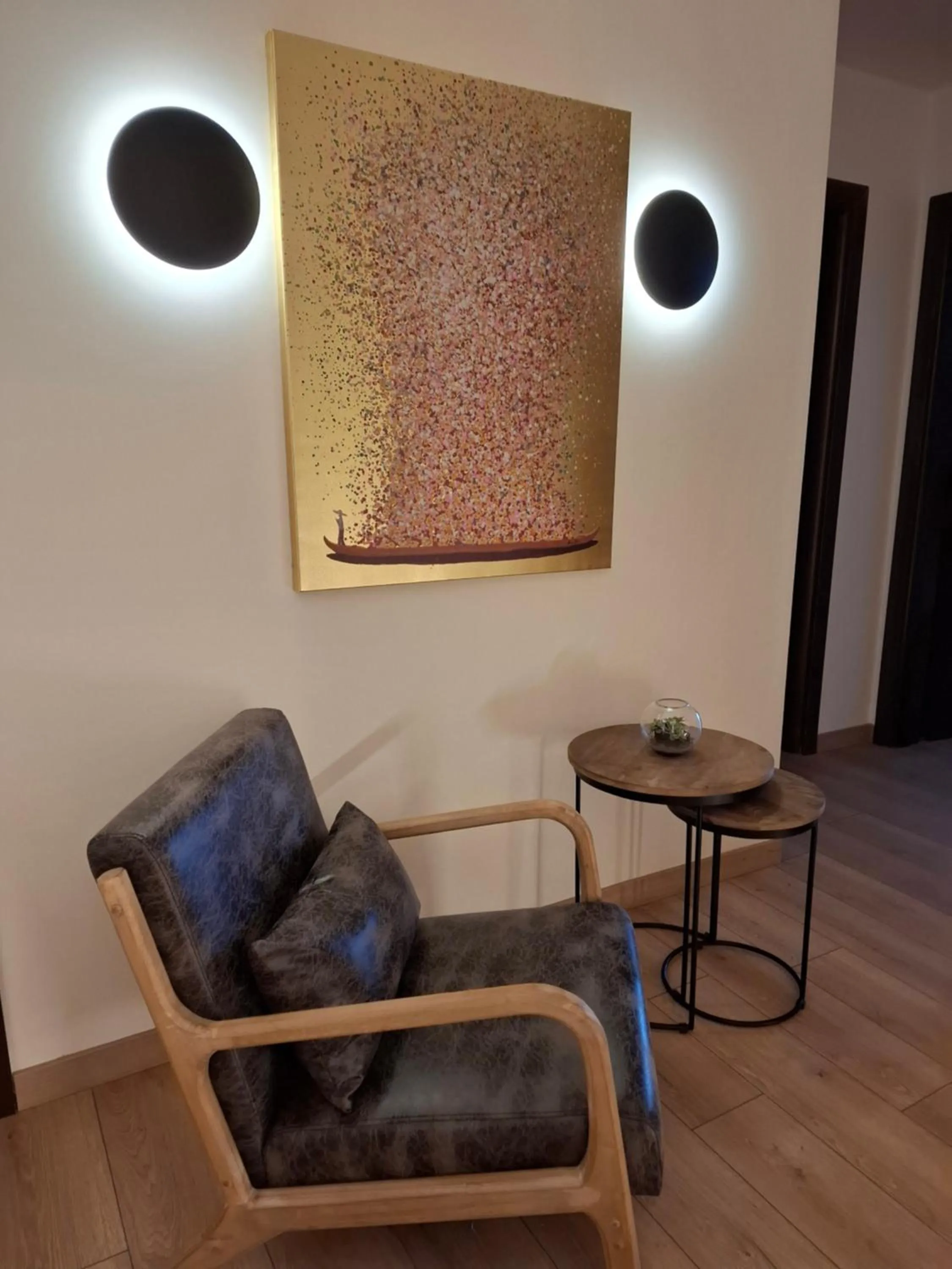 Seating area in Hotel Avra