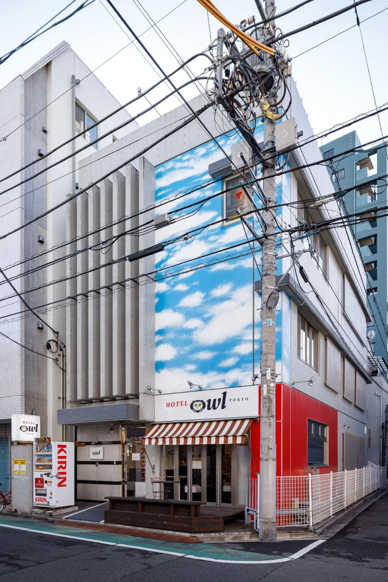 Property building in Hotel Owl Tokyo Nippori