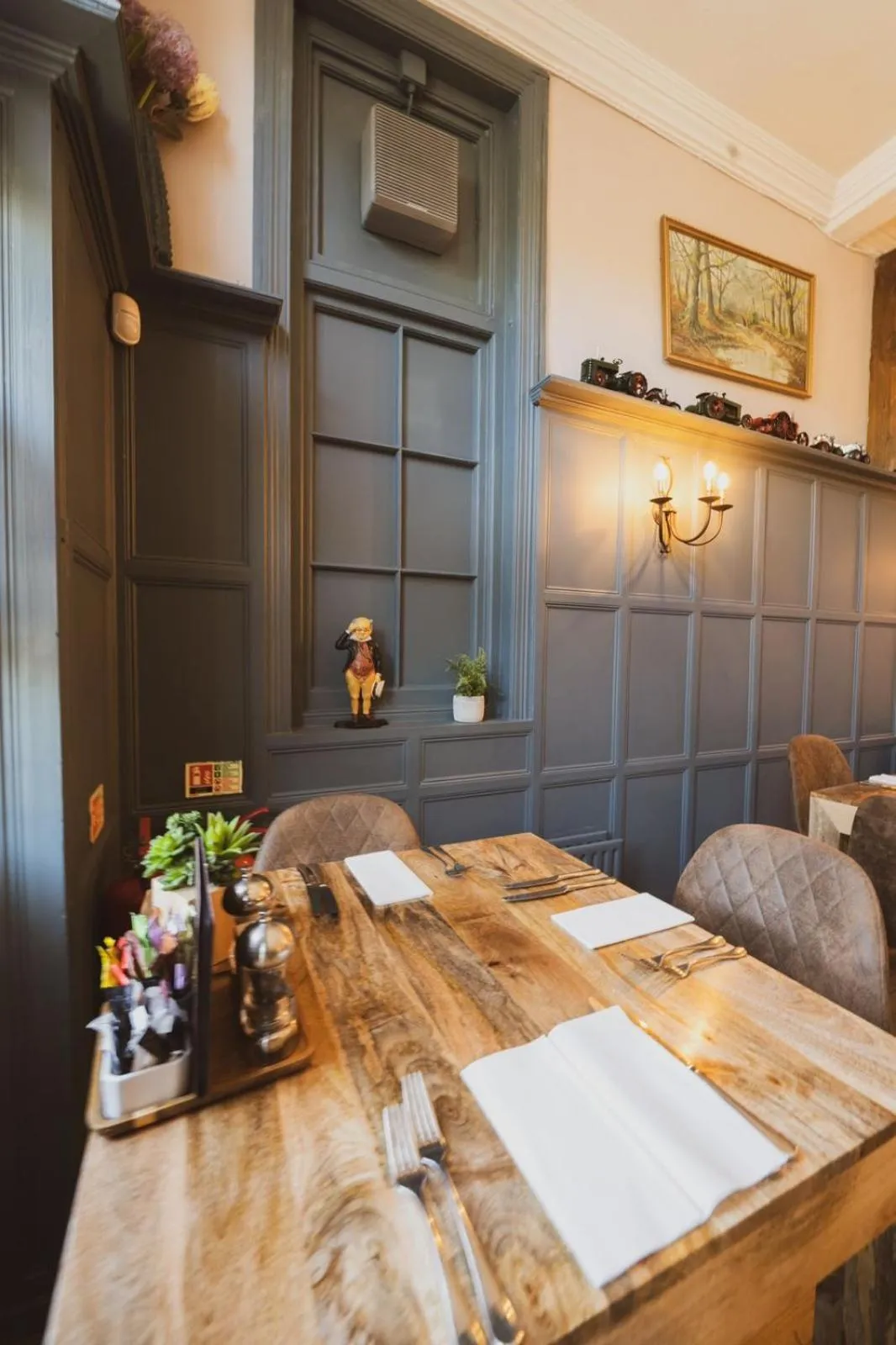 Dining area in The Stag Hotel, Restaurant and Bar