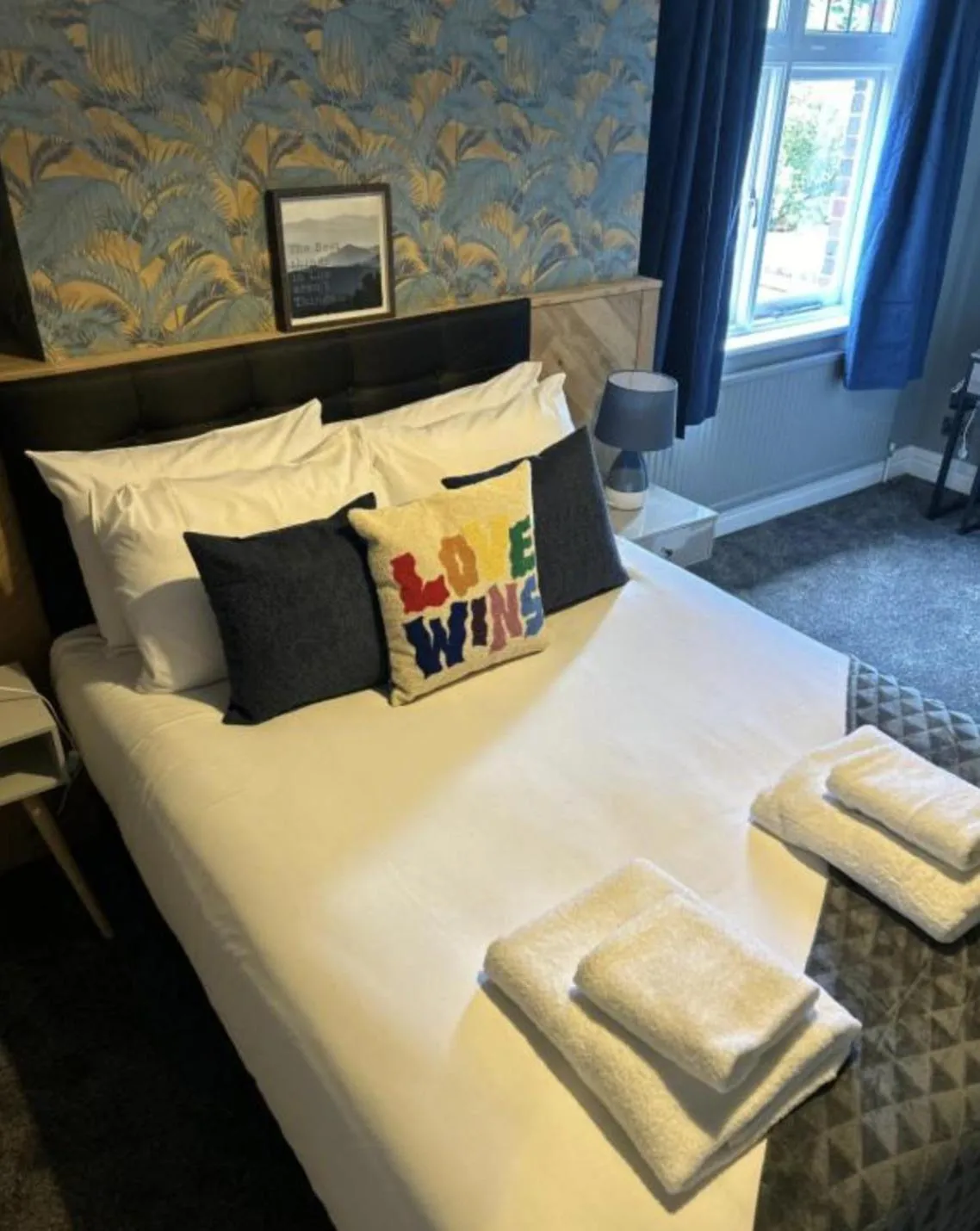 Bed in The Stag Hotel, Restaurant and Bar