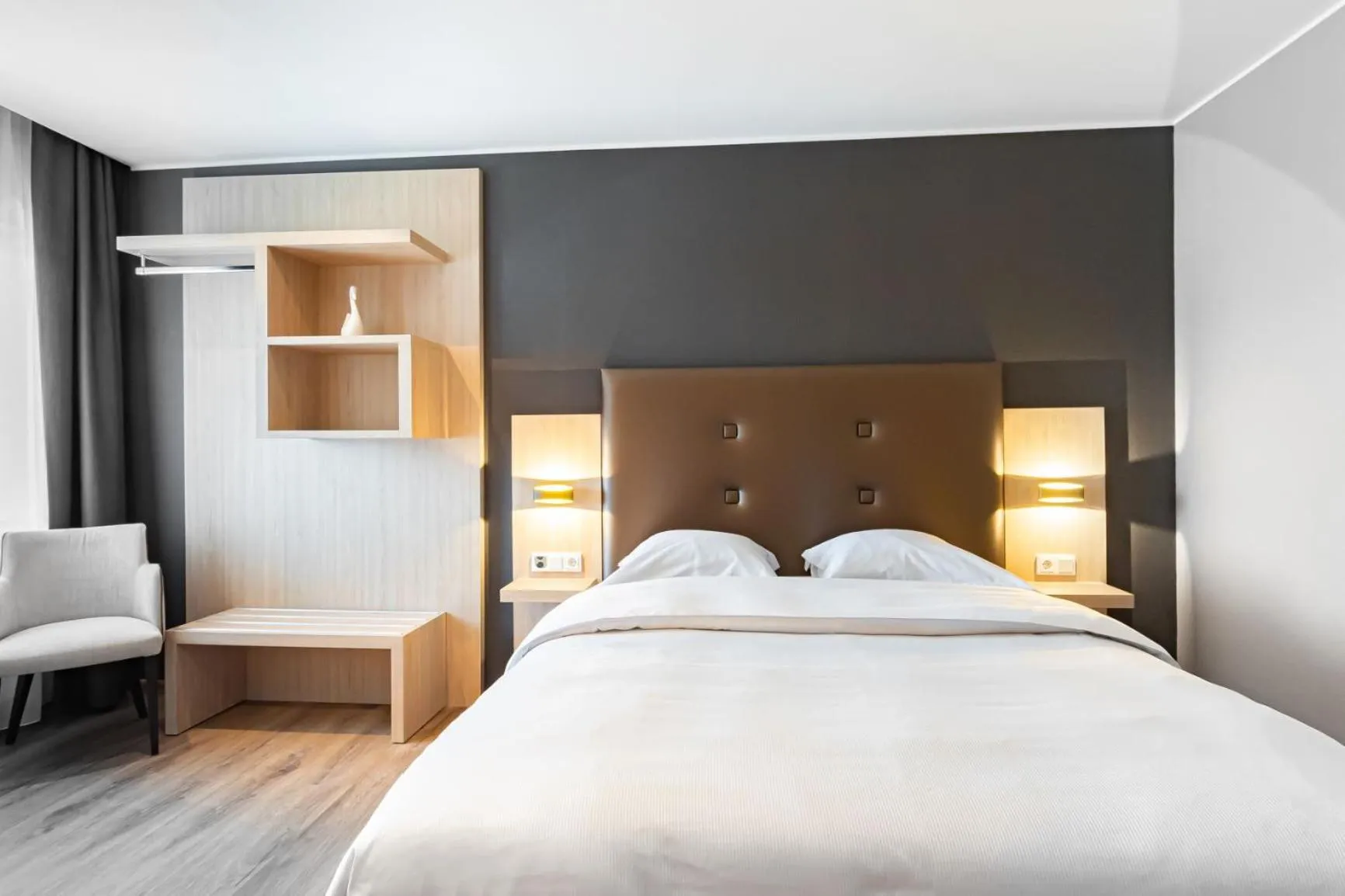 Bed in Hotel Re'ser Stuff