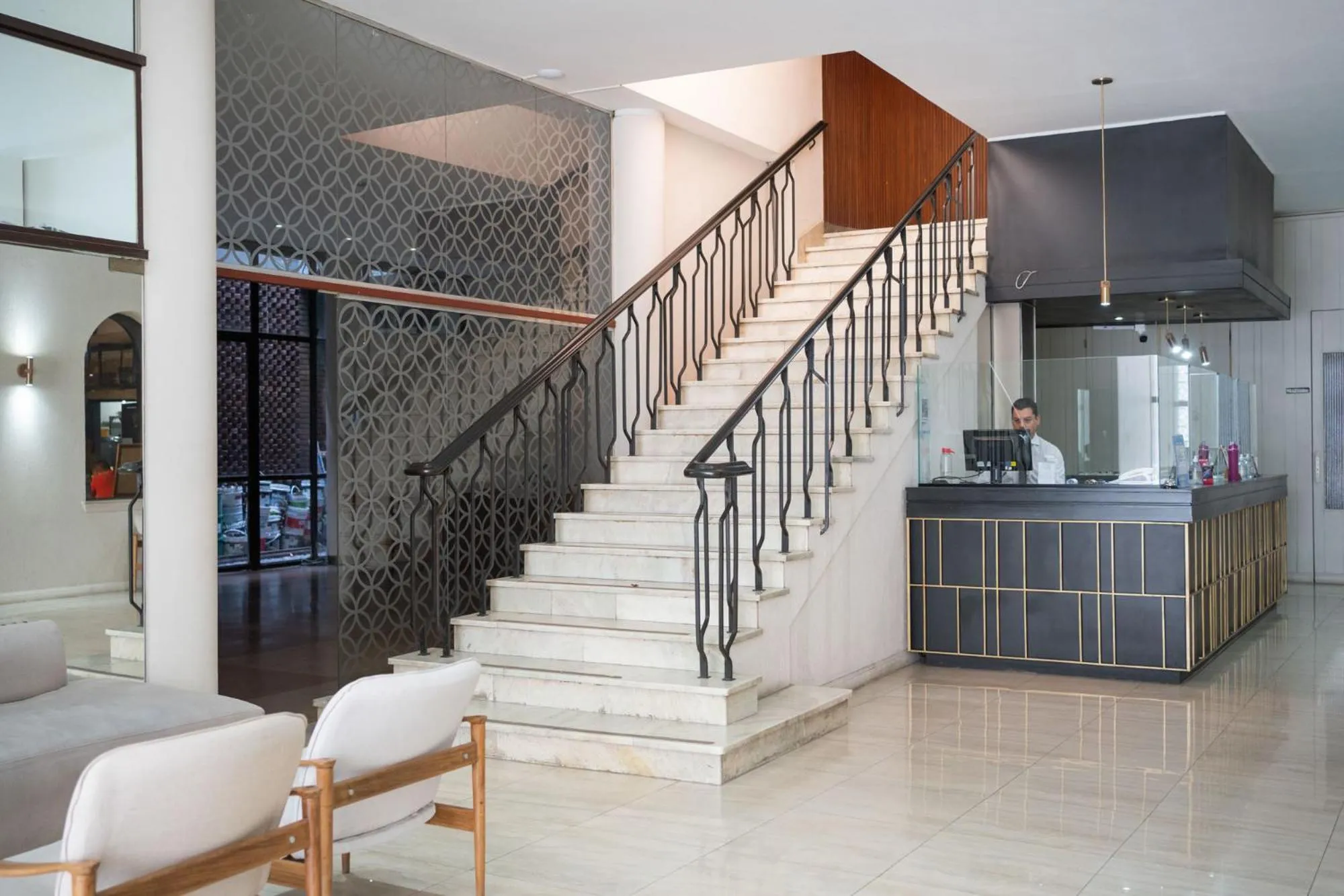 Lobby or reception in Hotel Posada Del Sol