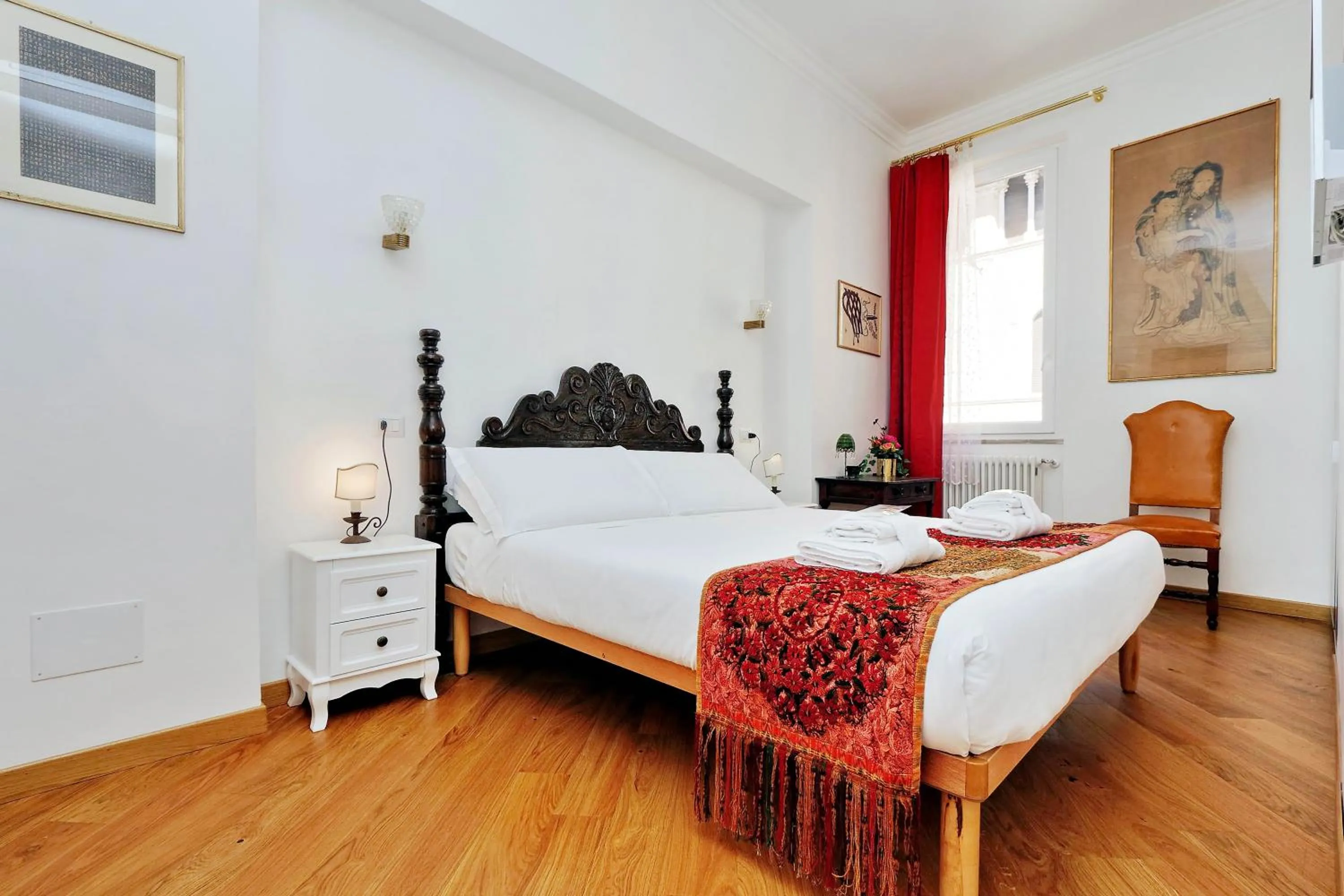 Bedroom, Bed in Sistina