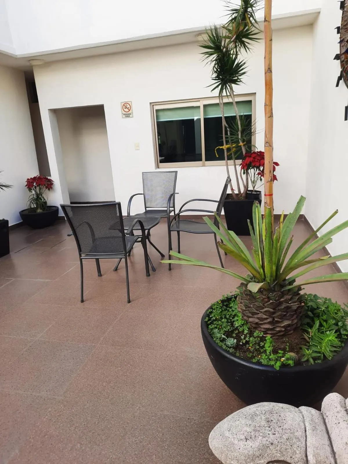 Patio in Hotel Boutique Yaocalli