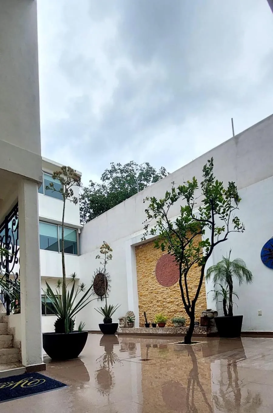 Property building in Hotel Boutique Yaocalli