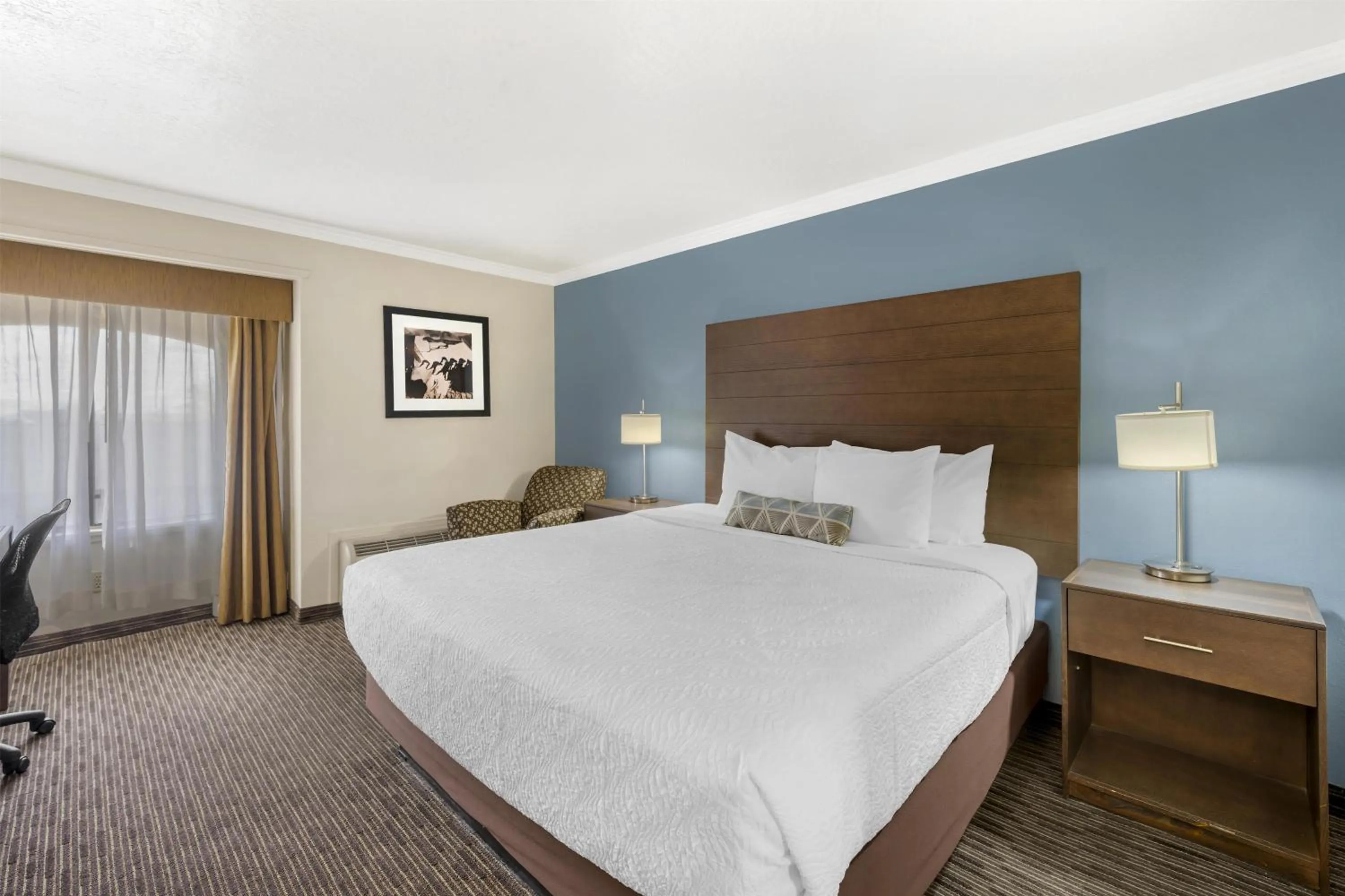 Bedroom, Bed in Best Western Airport Albuquerque InnSuites Hotel & Suites