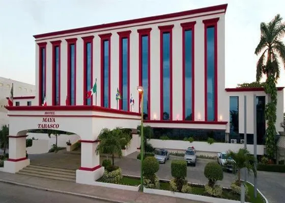 Facade/entrance in Hotel Maya Tabasco