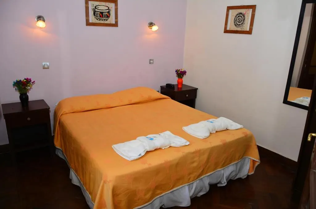 Bed in Hotel La Giralda