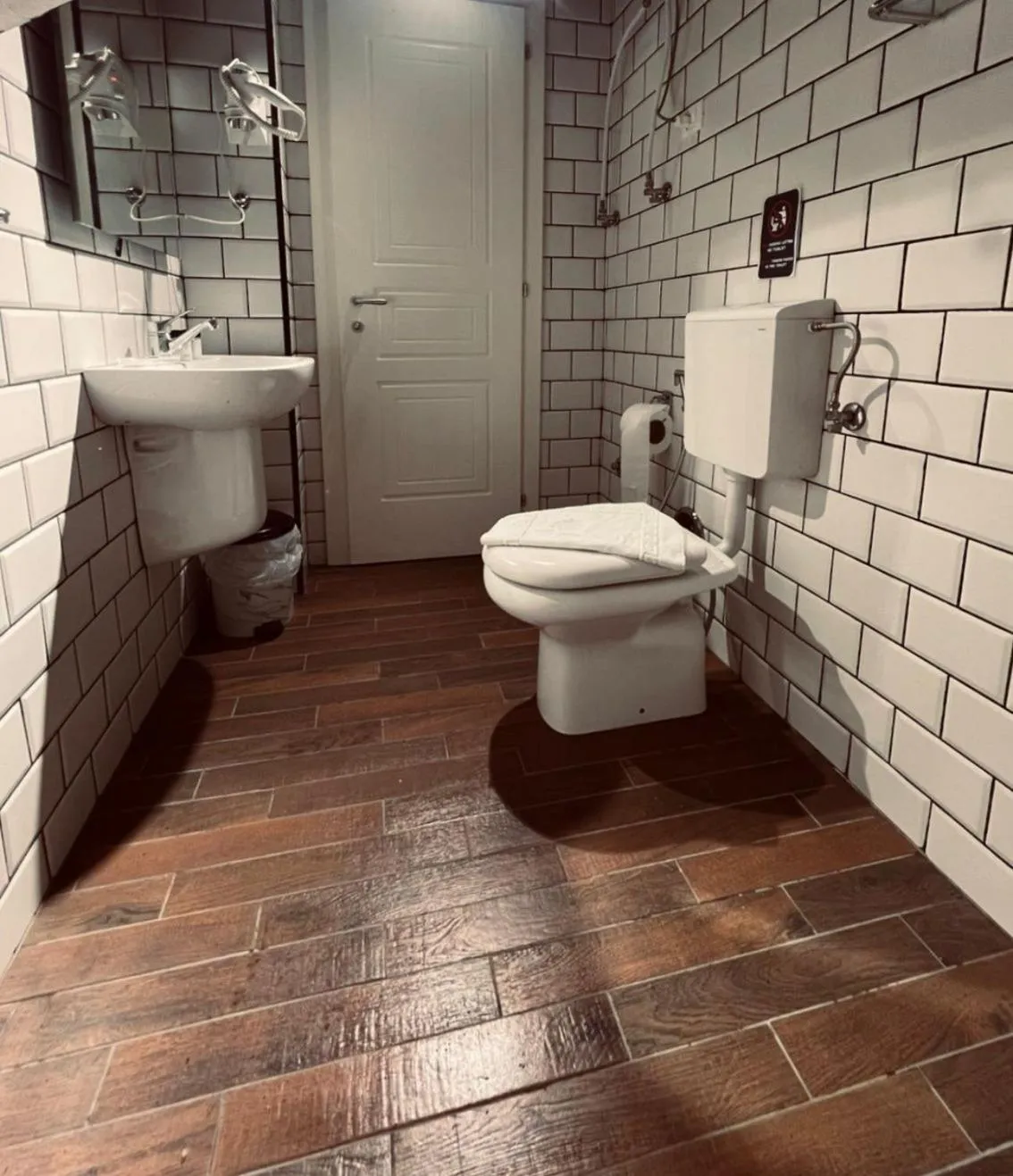 Bathroom in Bobi Hotel