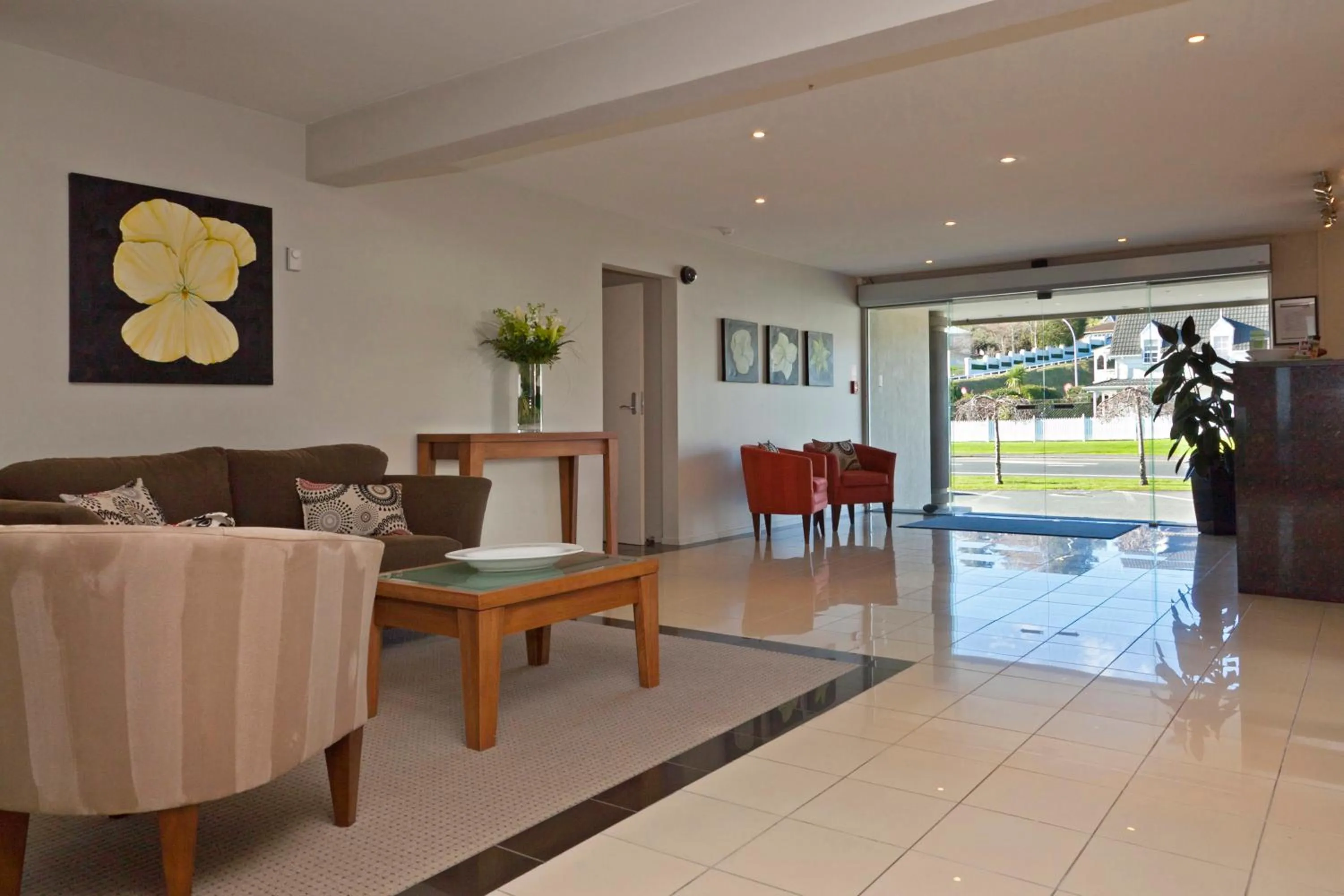 Lobby or reception in The Reef Resort