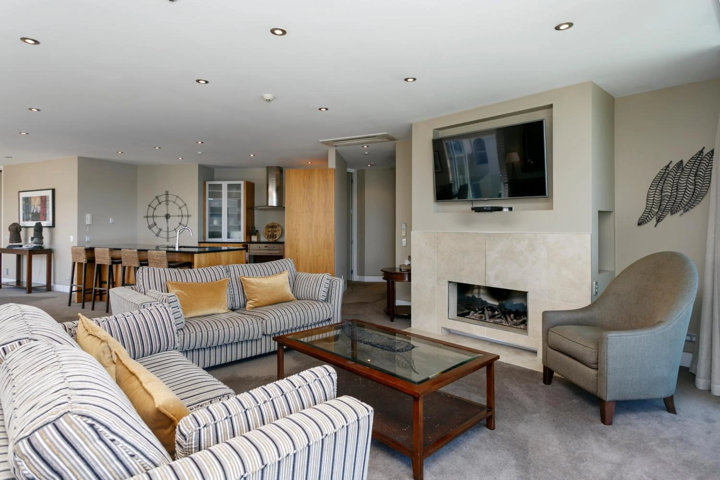 Living room in The Reef Resort