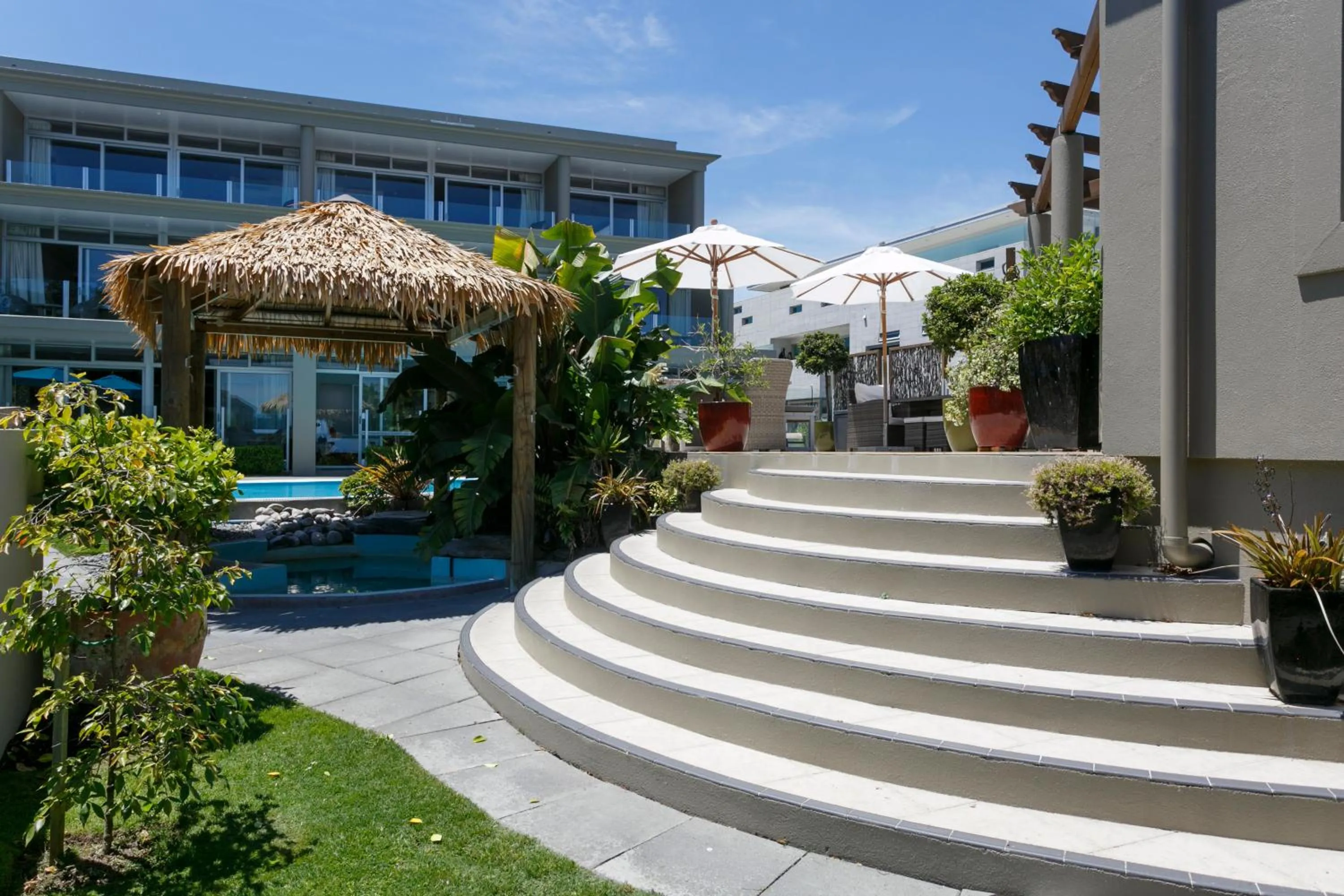 Garden in The Reef Resort