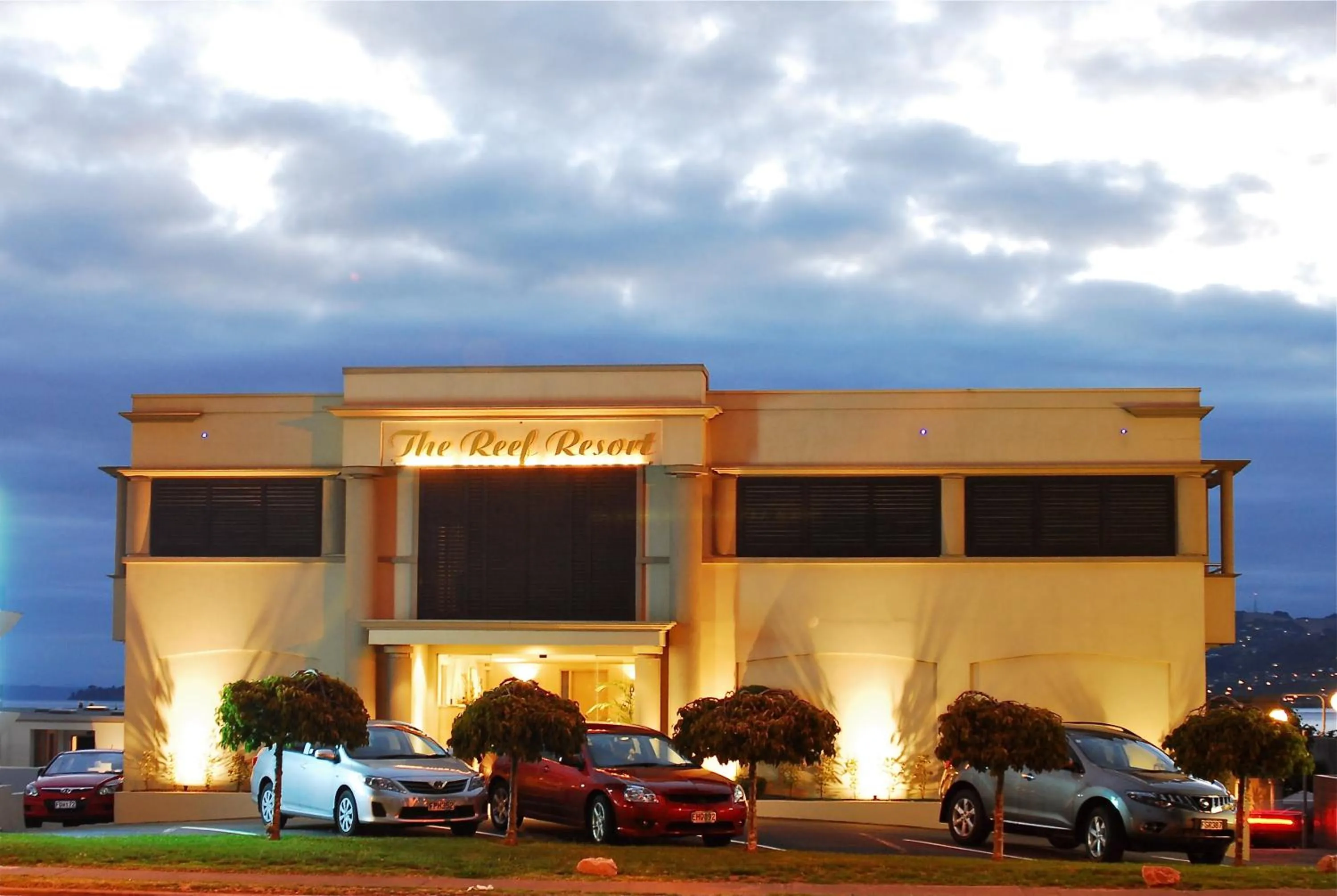 Facade/entrance in The Reef Resort