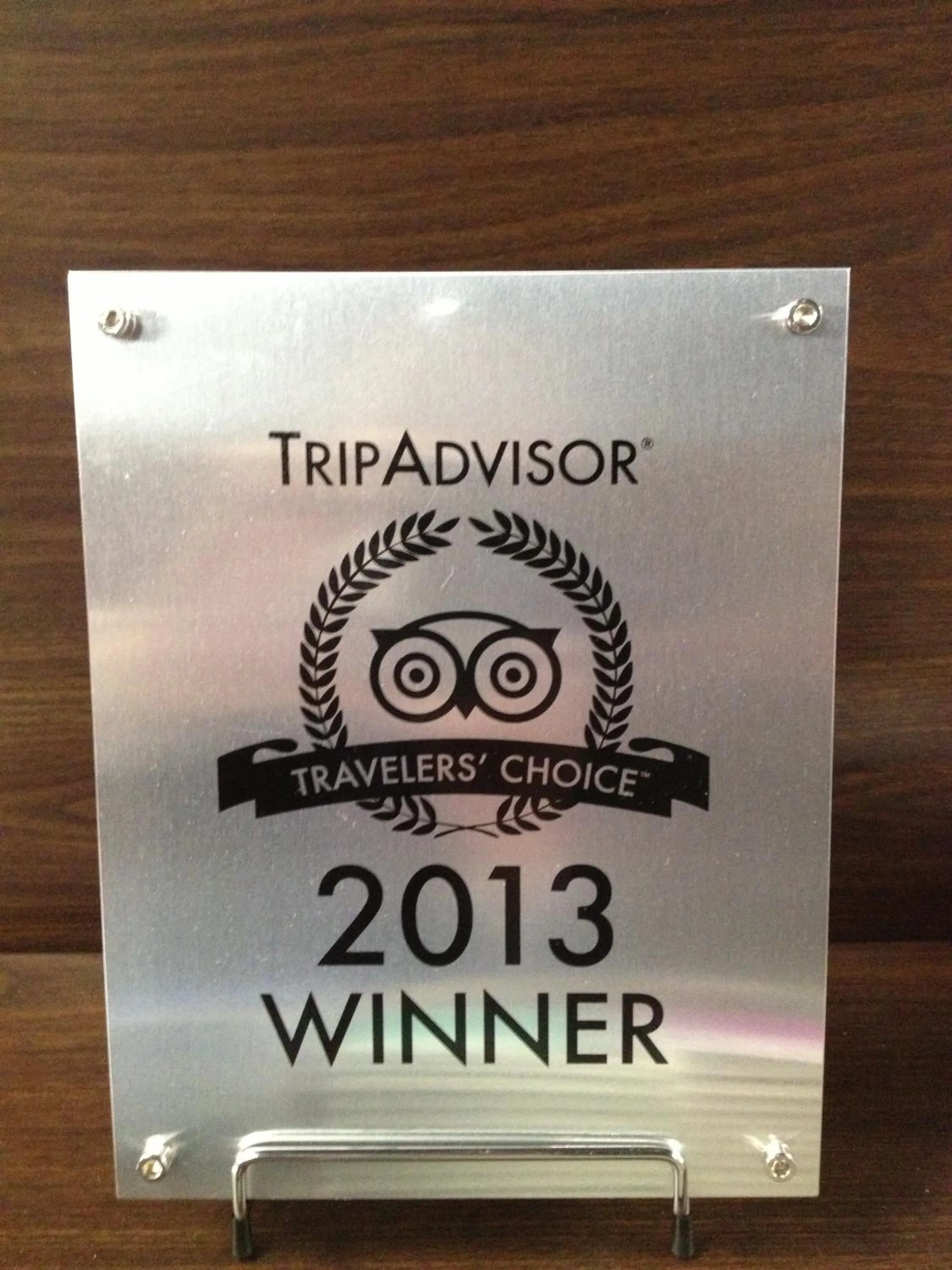 Logo/Certificate/Sign in Hotel Horidome Villa