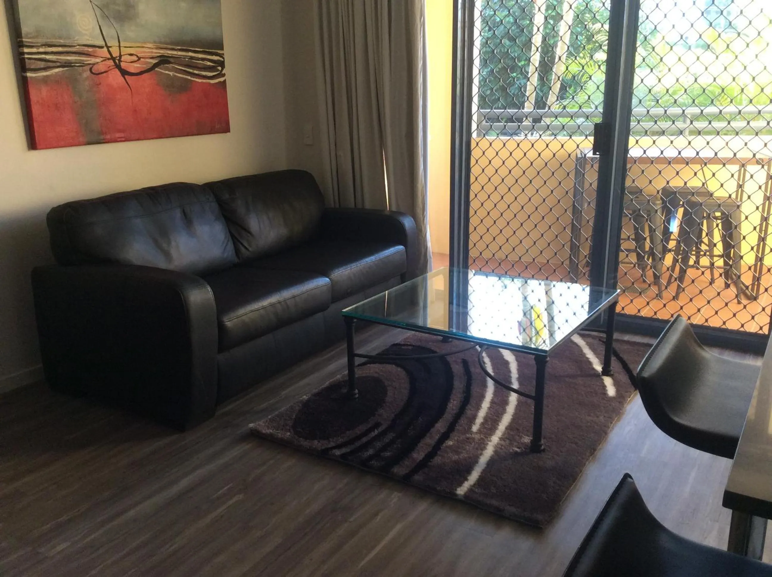 Living room in Portobello Resort Apartments