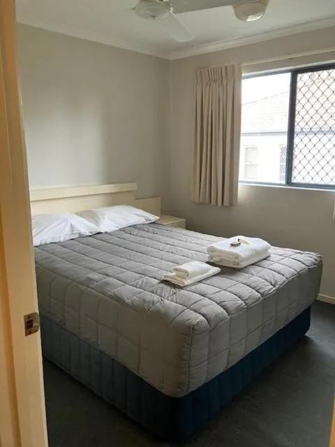 Bed in Portobello Resort Apartments