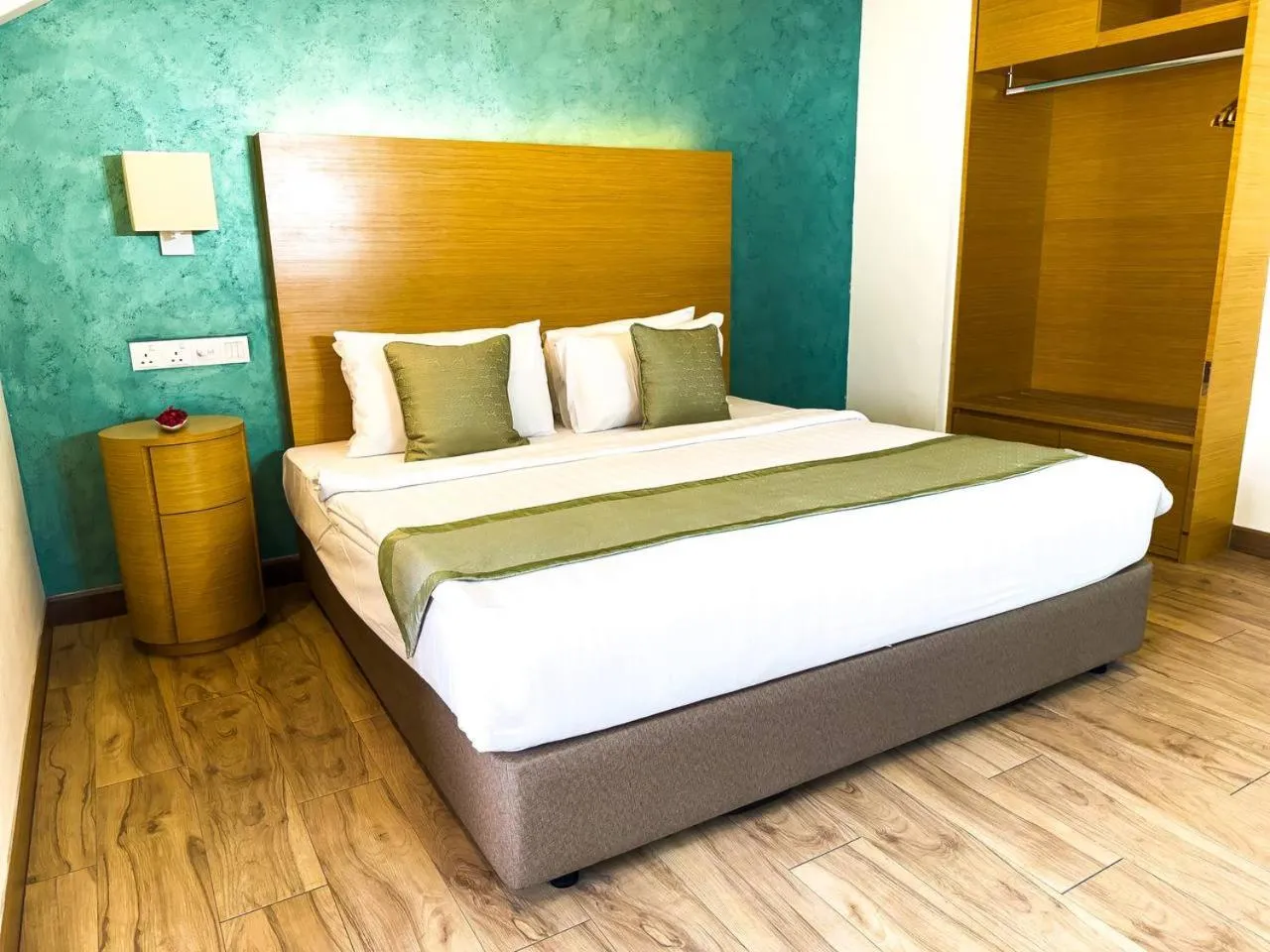 Bed in Bella Vista Waterfront Resort, Kuah Langkawi