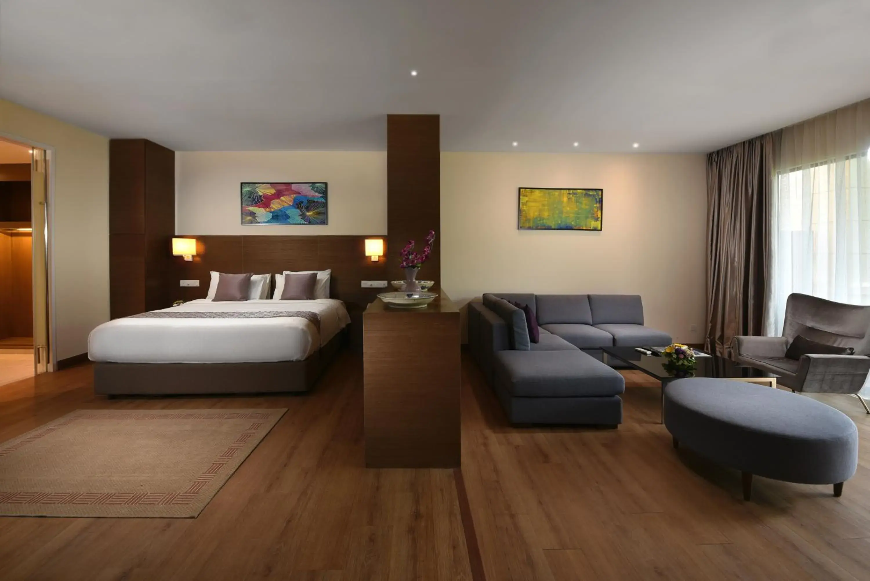 Living room, Bed in Bella Vista Waterfront Resort, Kuah Langkawi Living room, Bed in Bella Vista Waterfront Resort, Kuah Langkawi