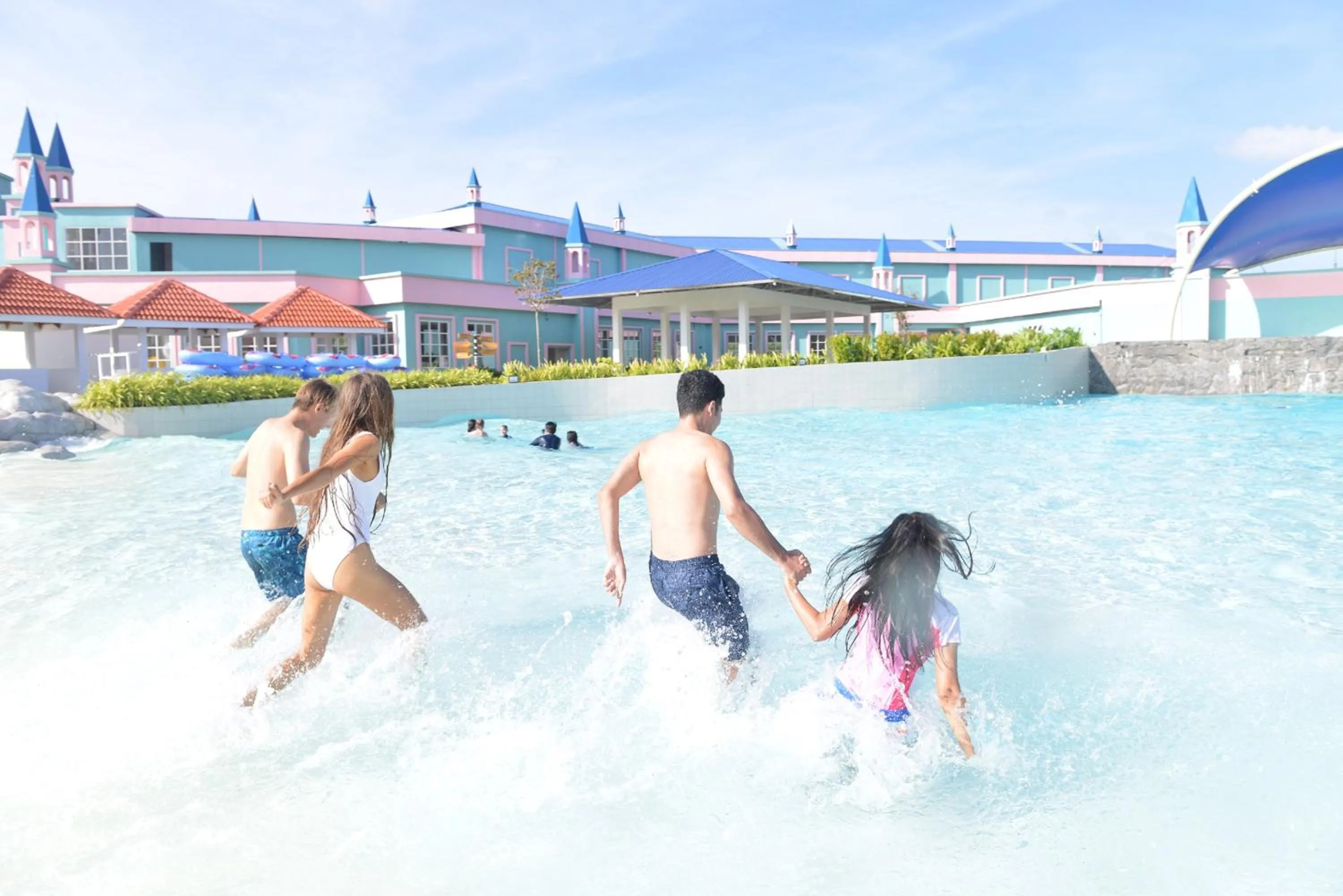 Aqua park in Bella Vista Waterfront Resort, Kuah Langkawi