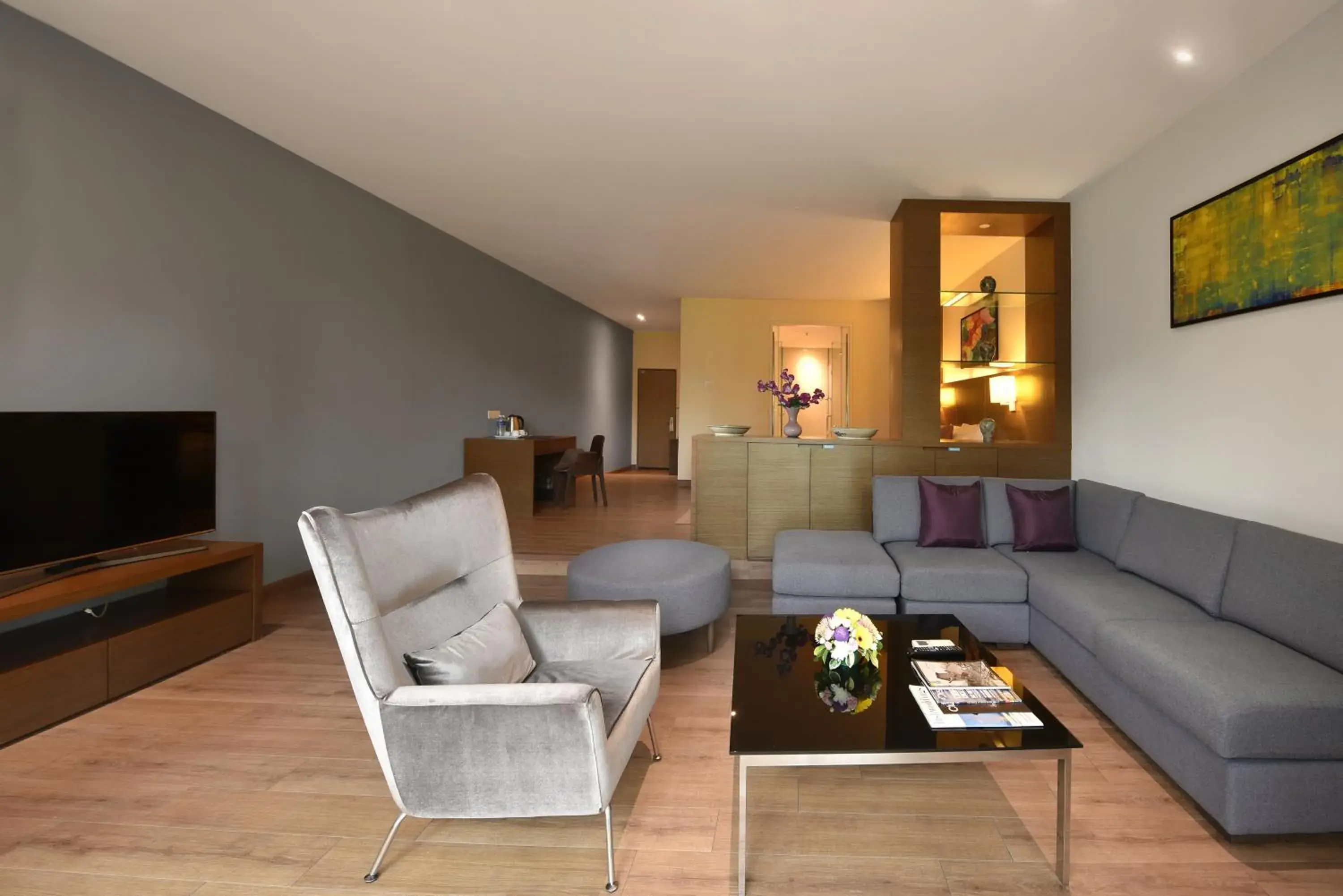 Living room in Bella Vista Waterfront Resort, Kuah Langkawi Living room in Bella Vista Waterfront Resort, Kuah Langkawi