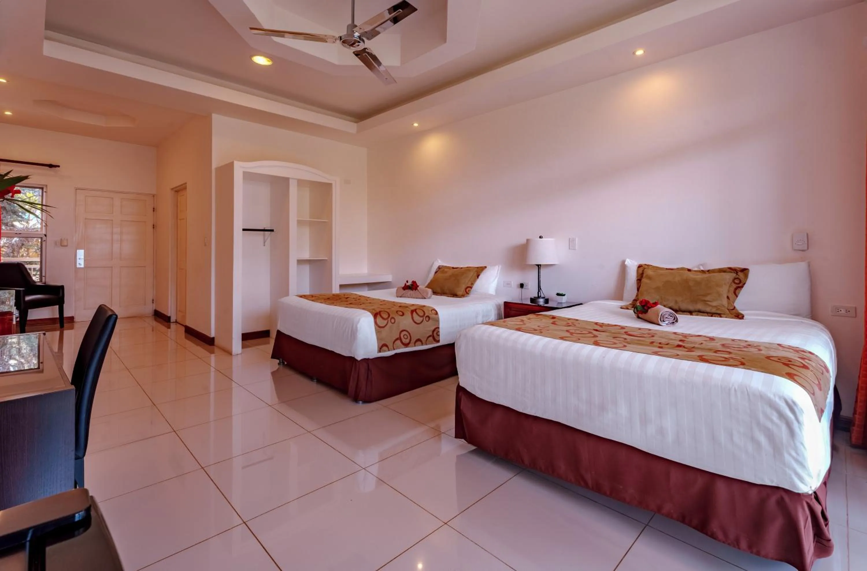 Bed in Hotel Villa Florencia