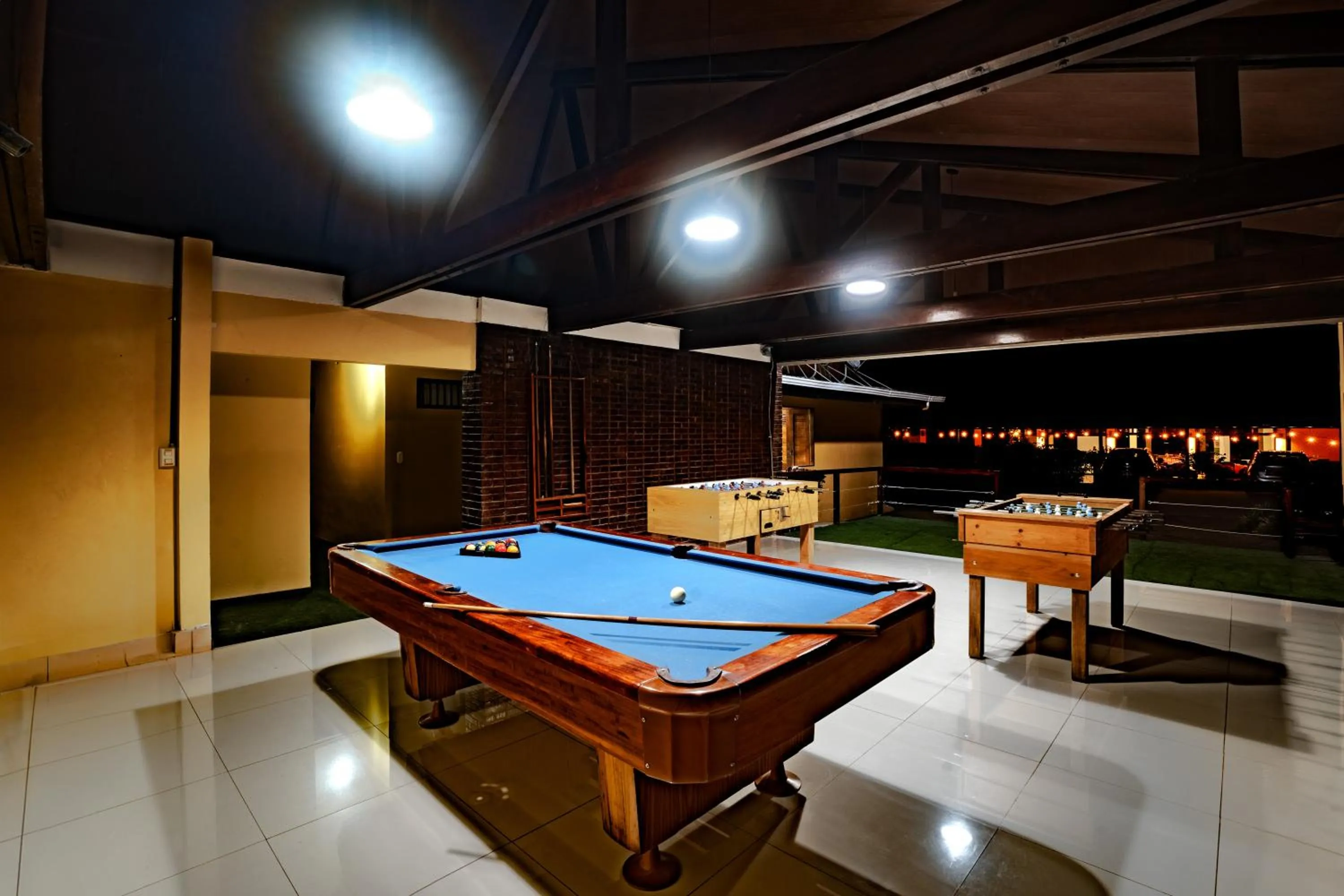 Billiard in Hotel Villa Florencia