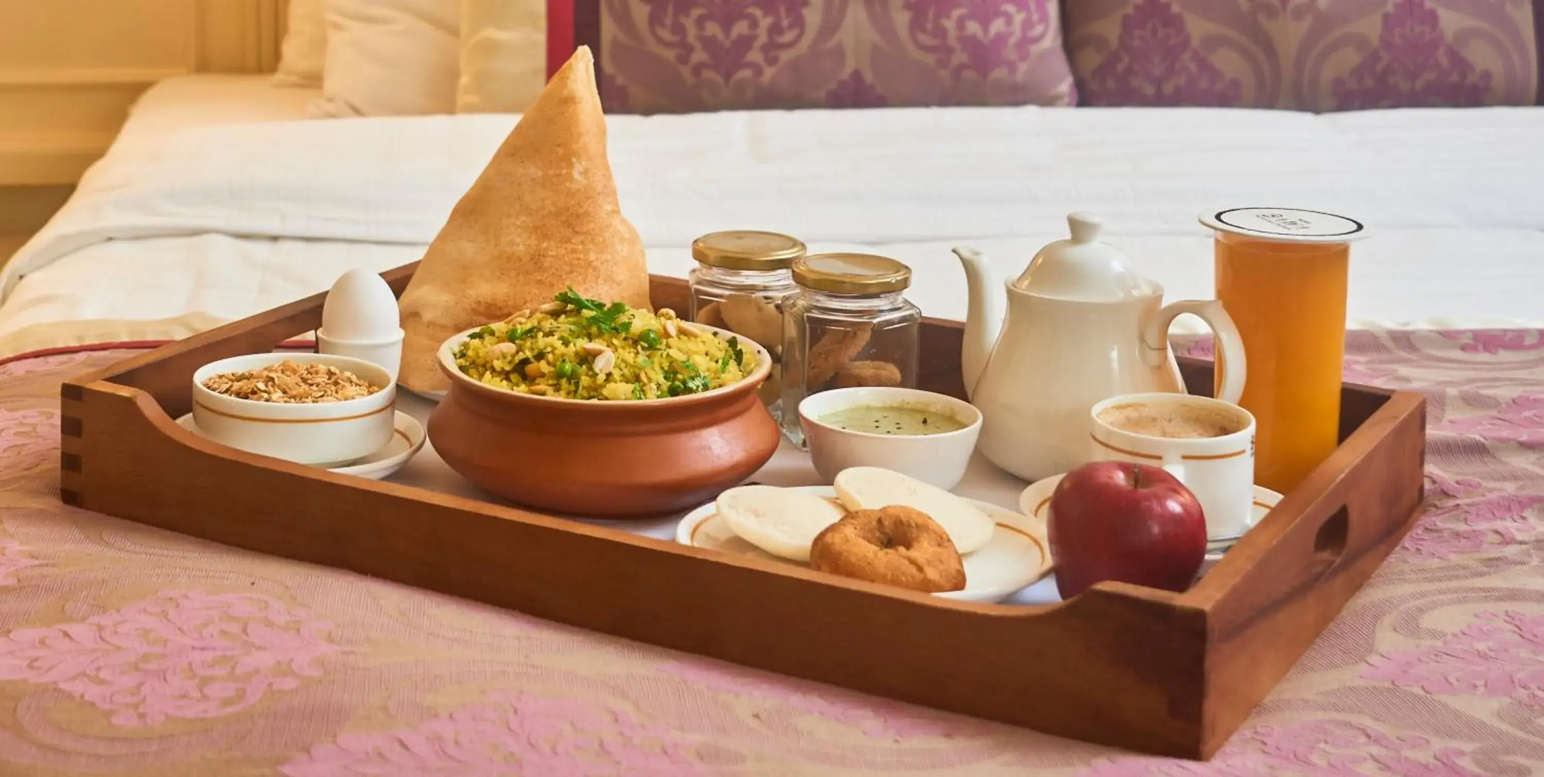 Breakfast in Hotel Bawa International Breakfast in Hotel Bawa International