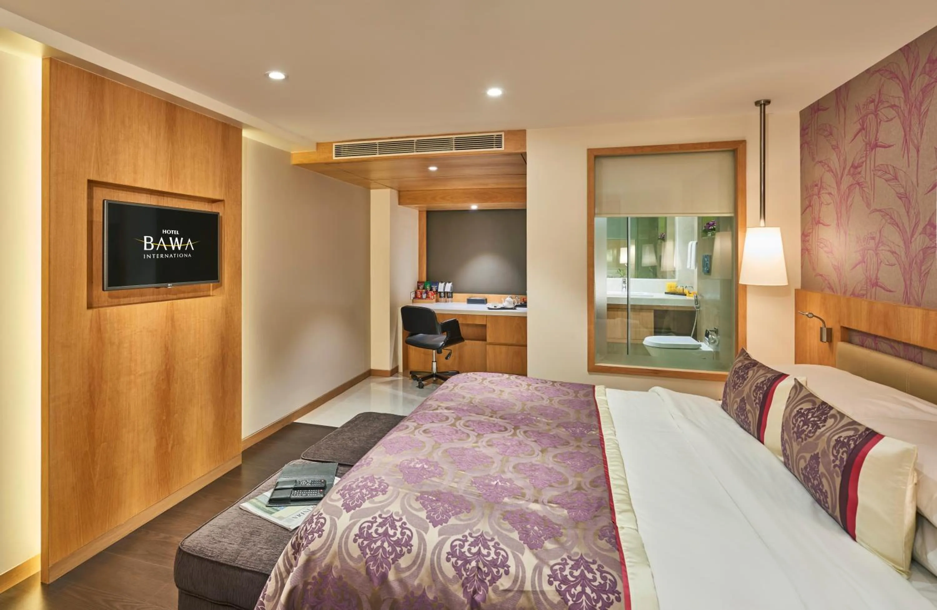 Bedroom, Bed in Hotel Bawa International