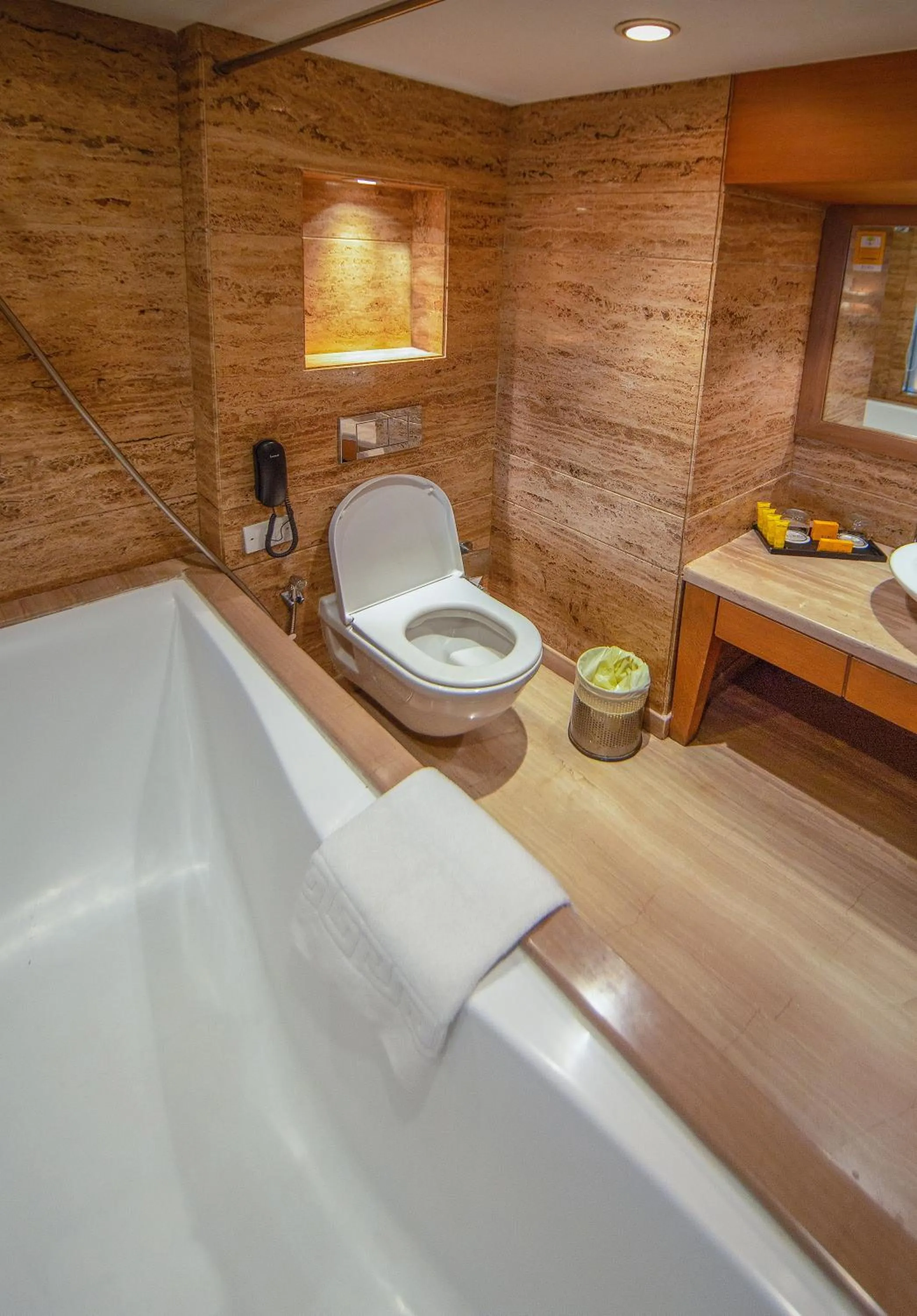 Bathroom in Hotel Bawa International