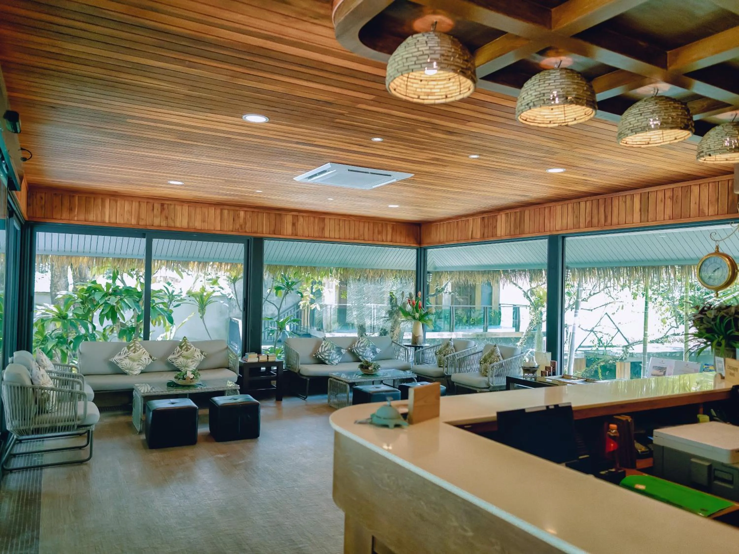 Lobby or reception in Tup Kaek Sunset Beach Resort-SHA Plus