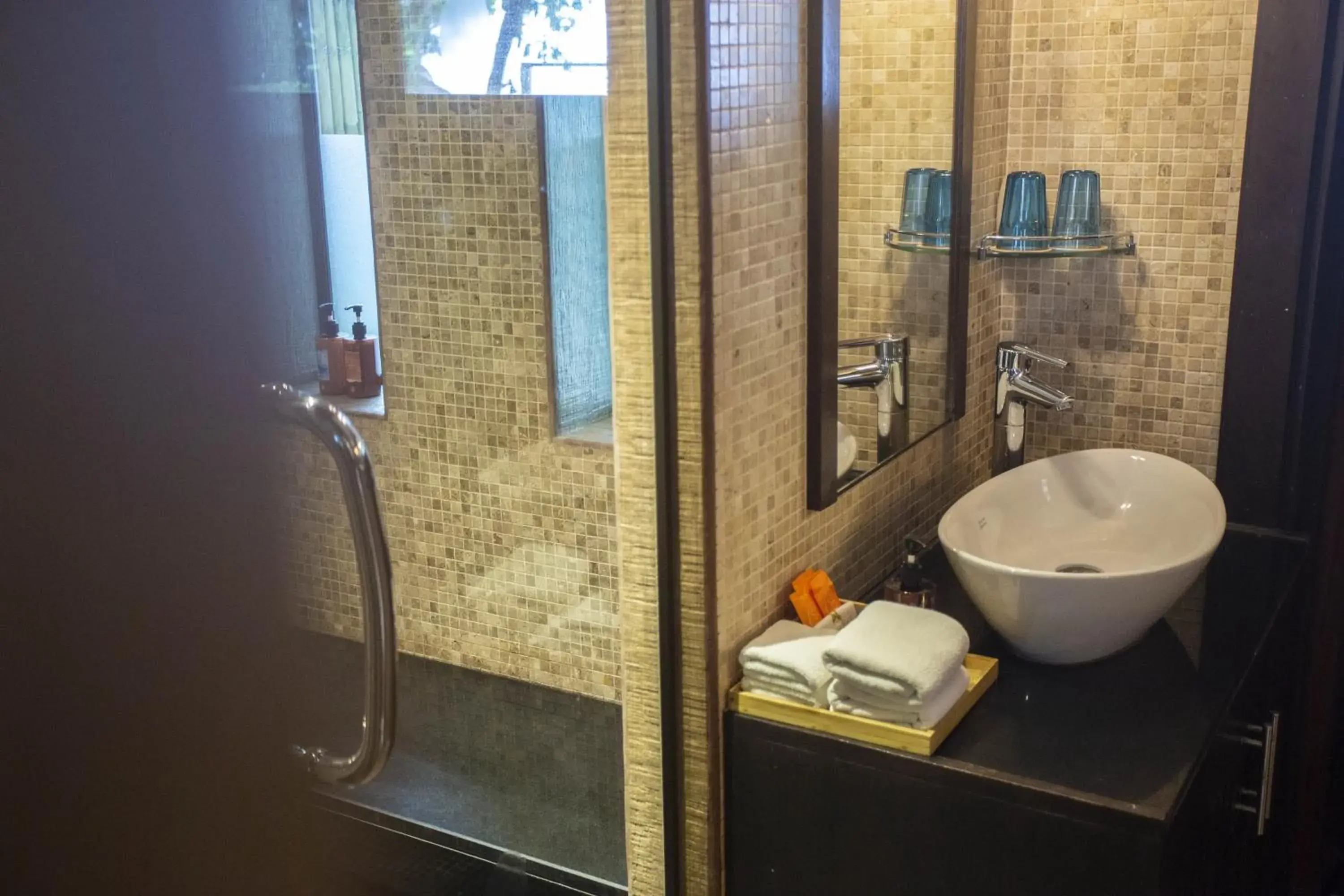 Bathroom in Tup Kaek Sunset Beach Resort-SHA Plus Bathroom in Tup Kaek Sunset Beach Resort-SHA Plus