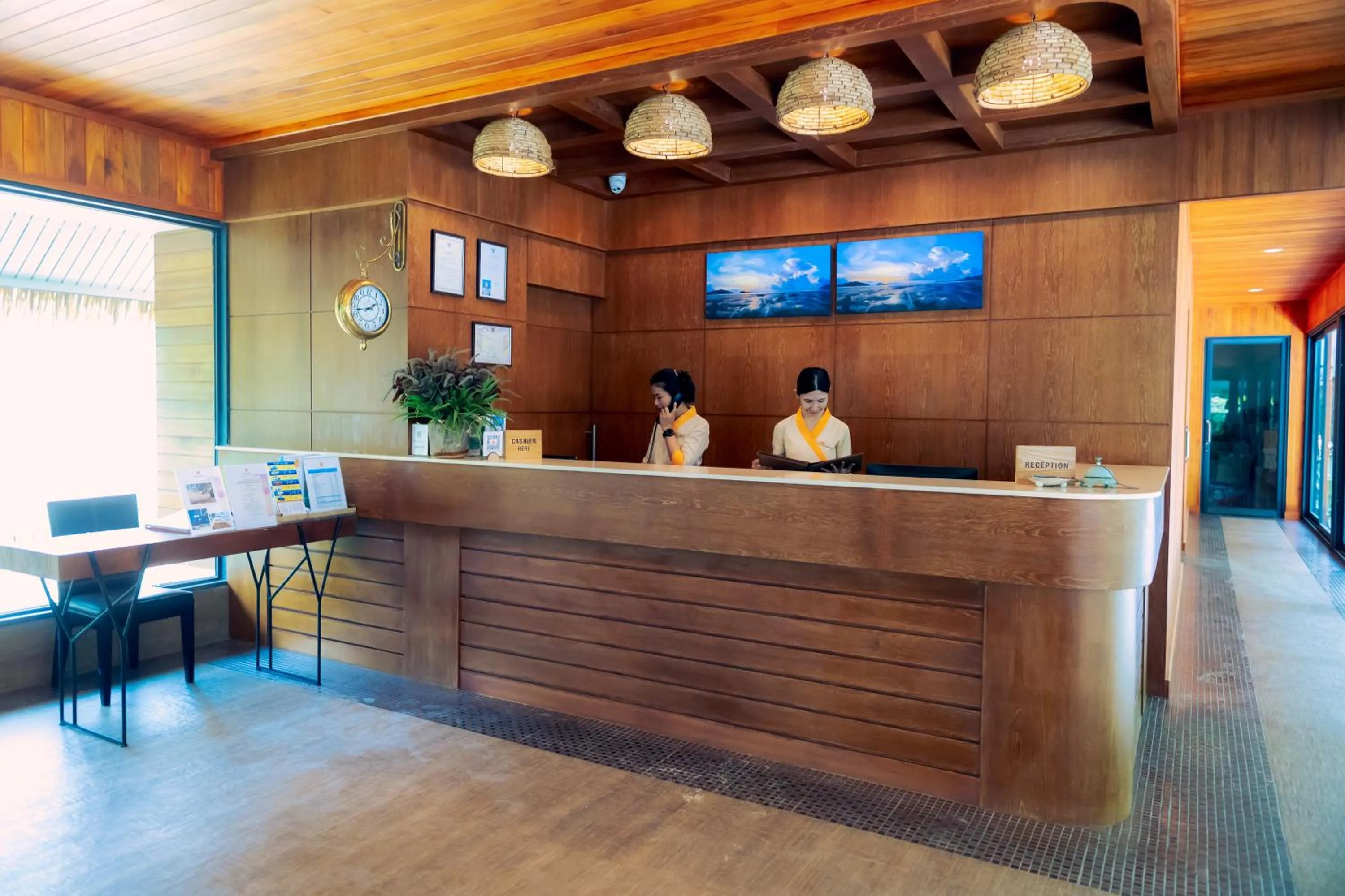 Lobby or reception in Tup Kaek Sunset Beach Resort-SHA Plus