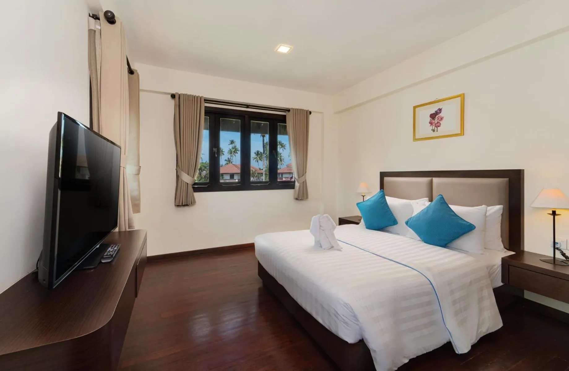 Bed in Banyu Biru Villa