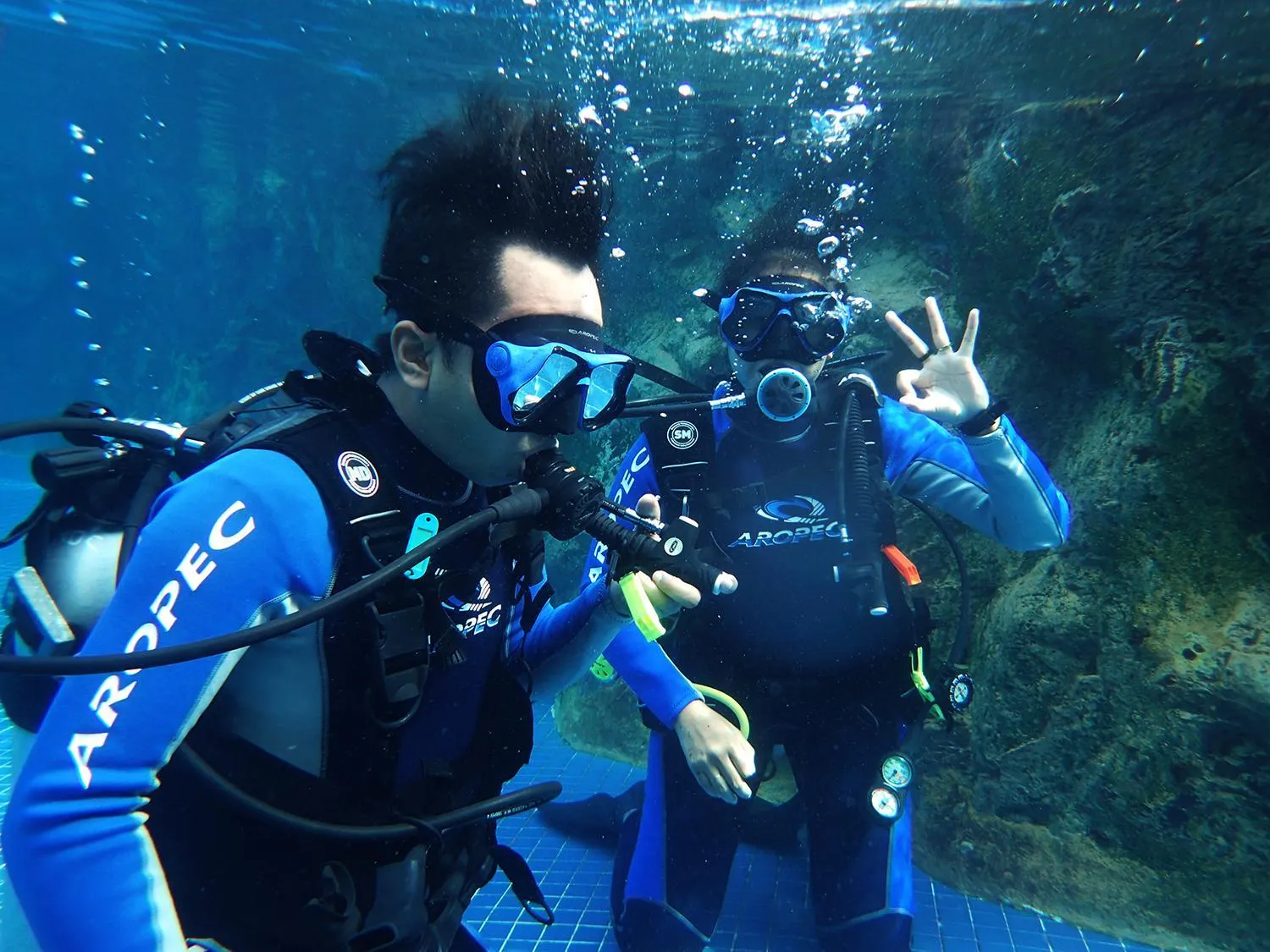 People in Banyu Biru Villa