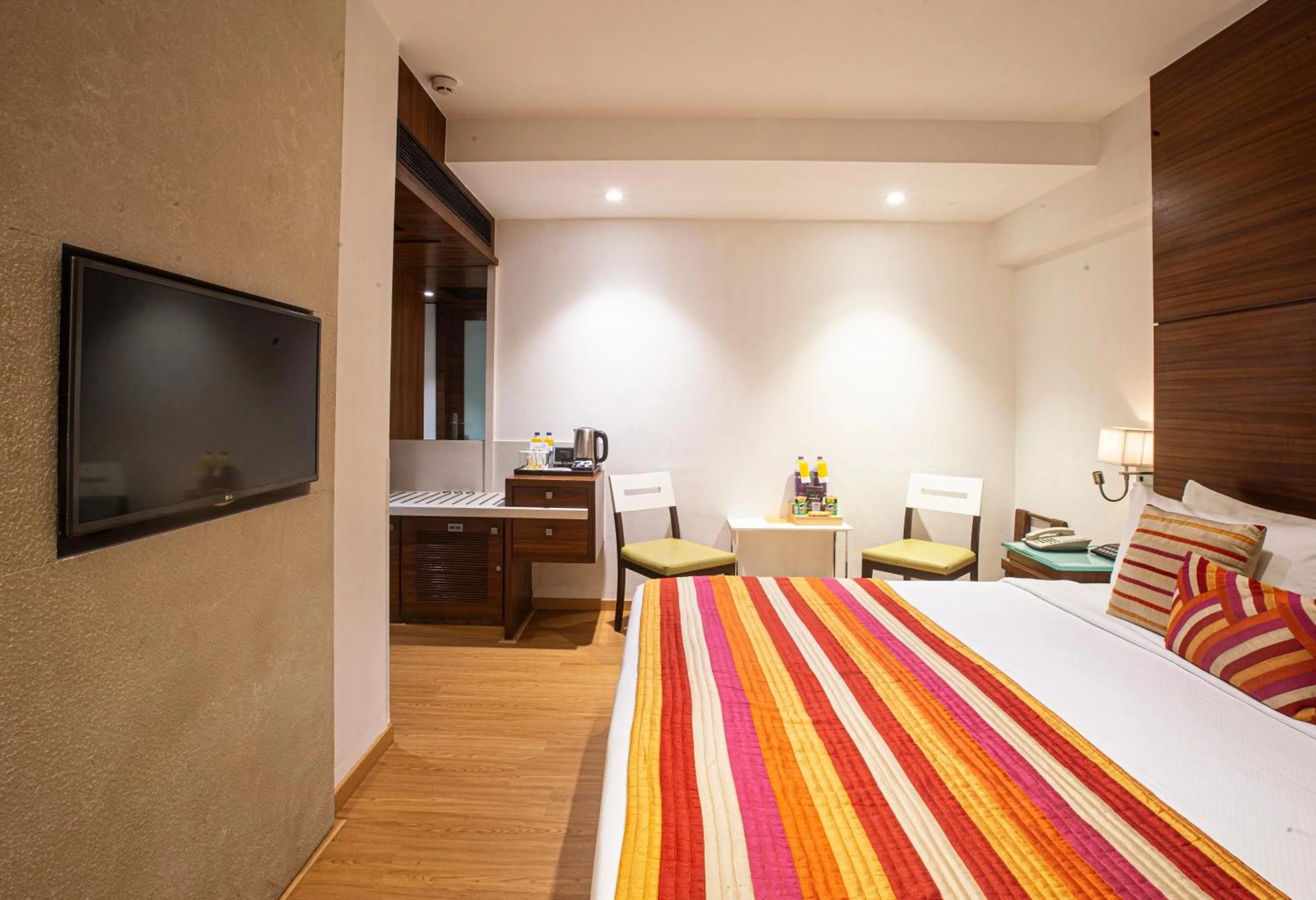 Bed in Hotel Bawa Continental