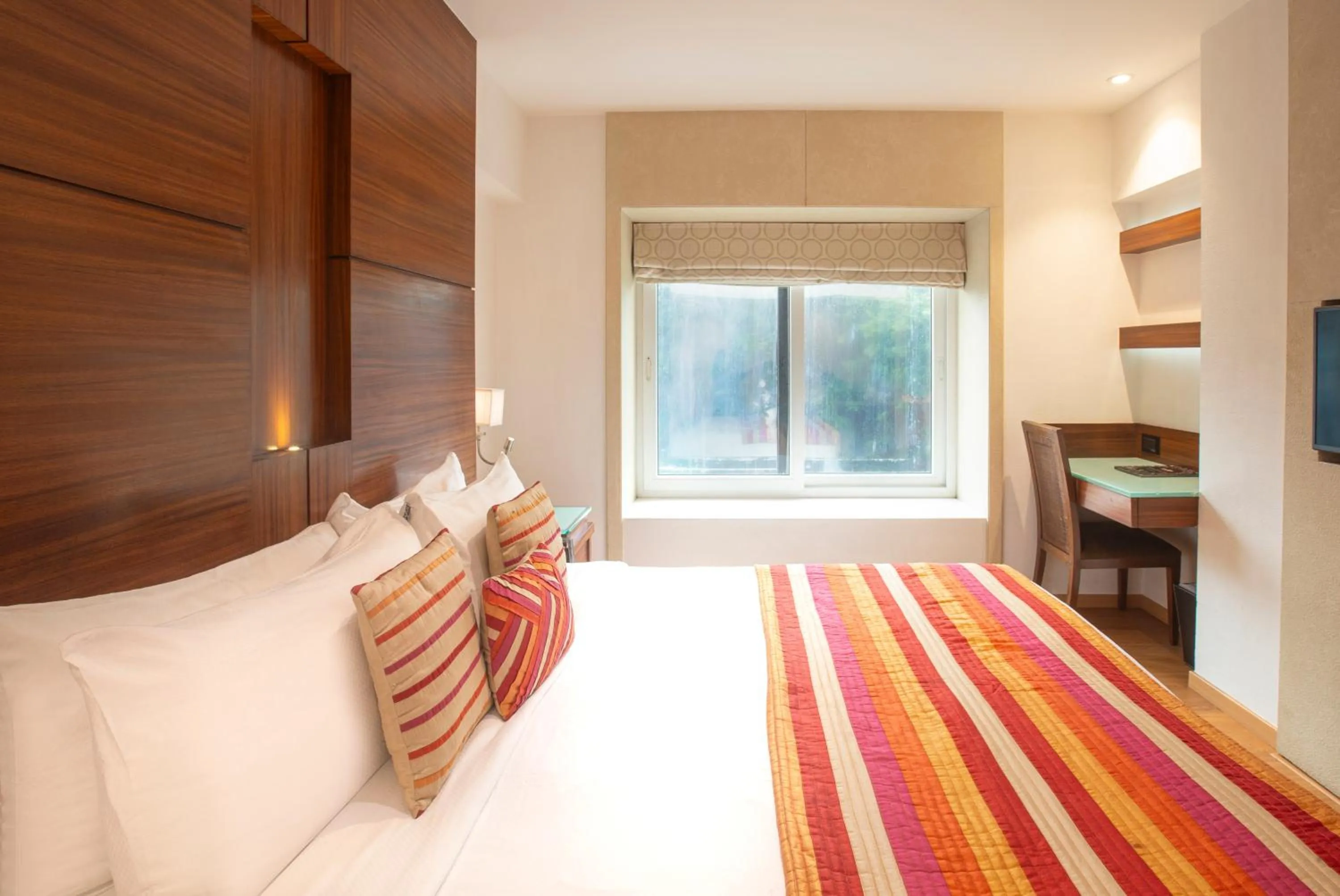 Bed in Hotel Bawa Continental