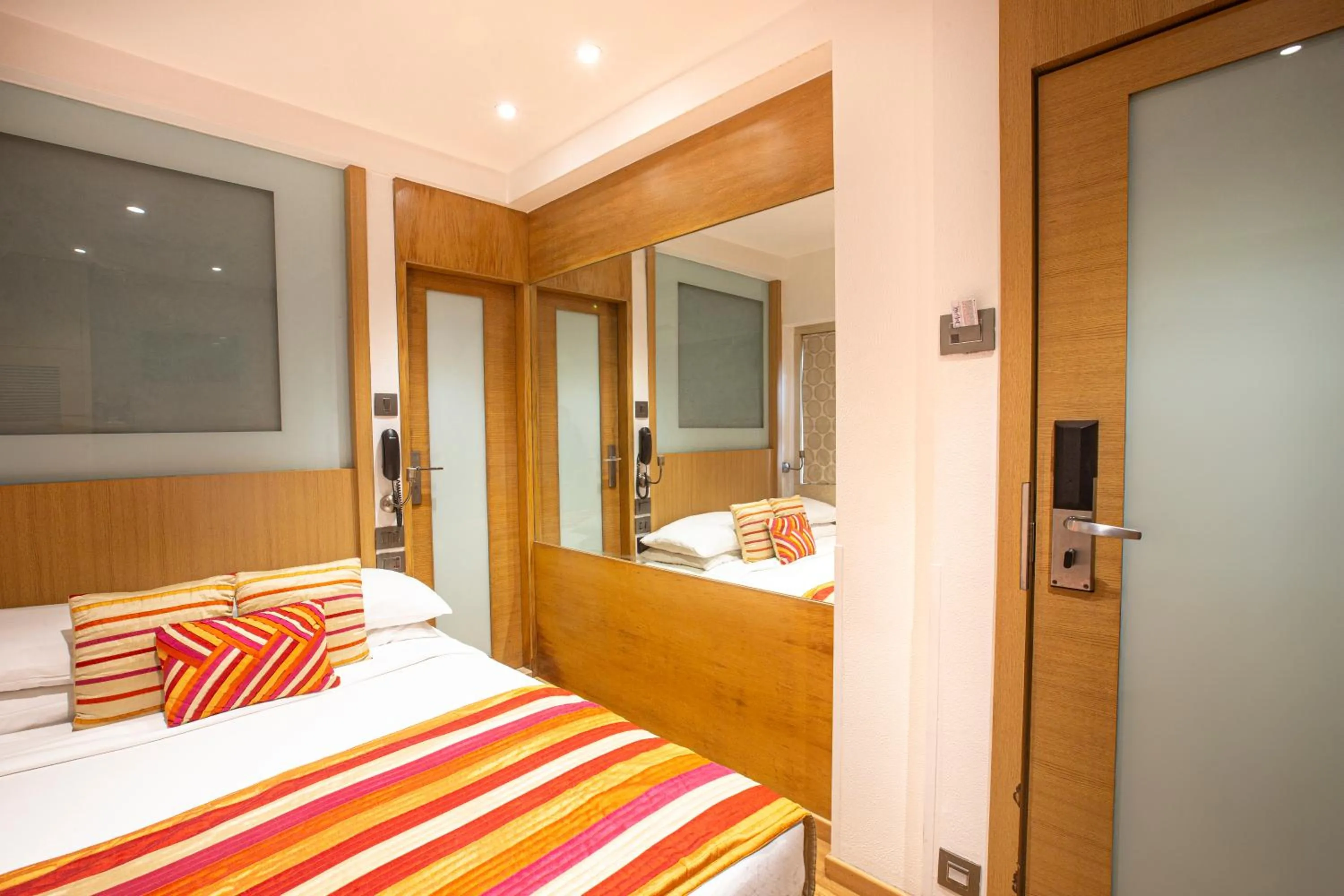 Bed in Hotel Bawa Continental