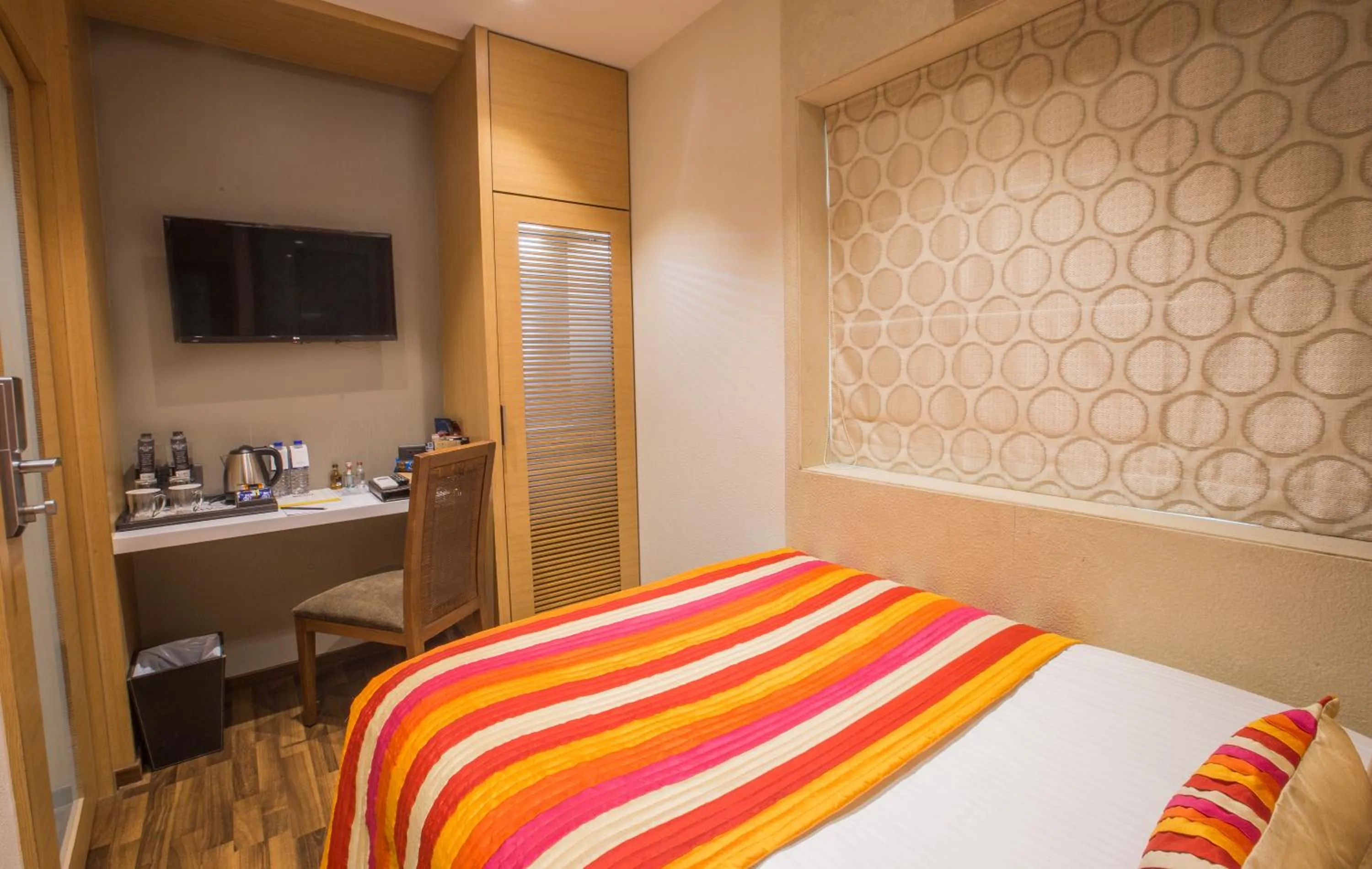 Bed in Hotel Bawa Continental