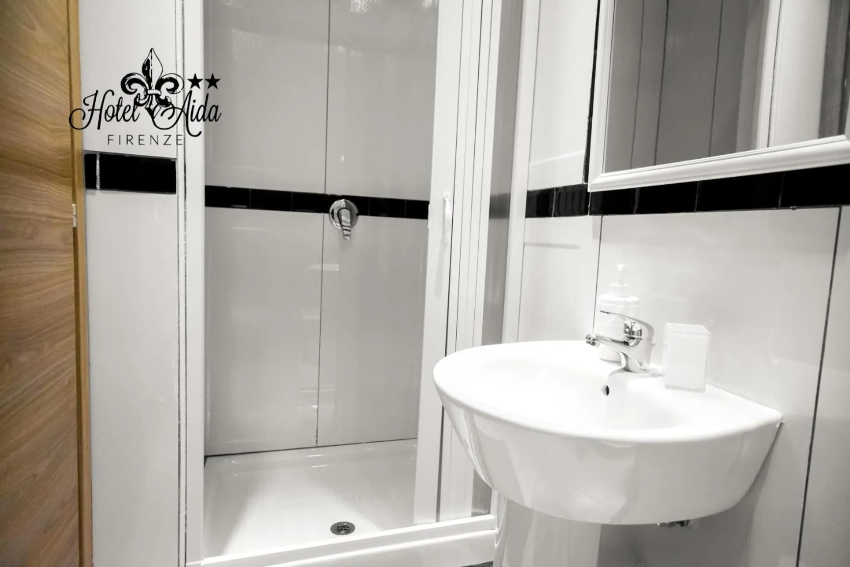 Bathroom in Hotel Aida