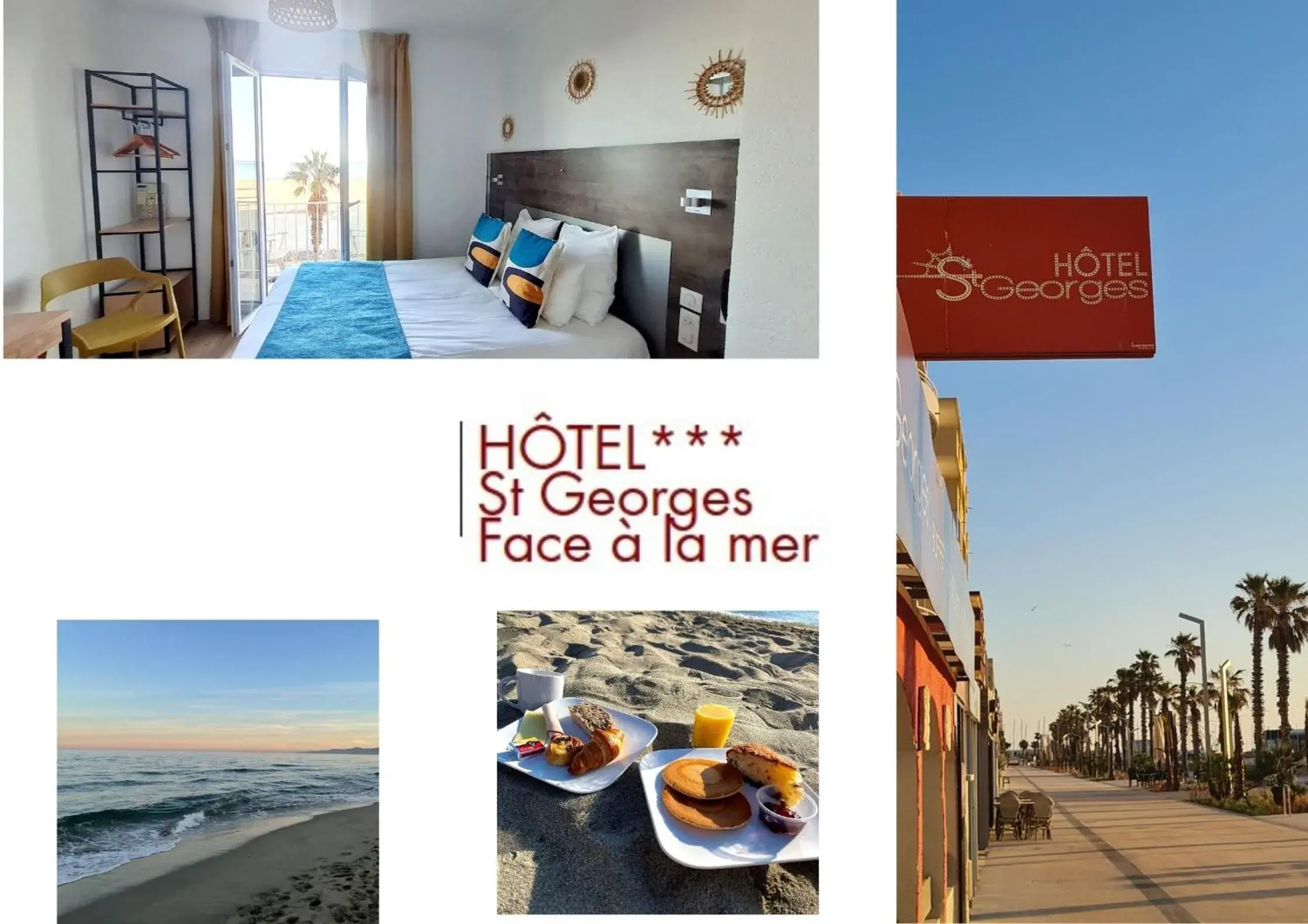 Property building in Hotel Saint Georges, Face à la mer Property building in Hotel Saint Georges, Face à la mer